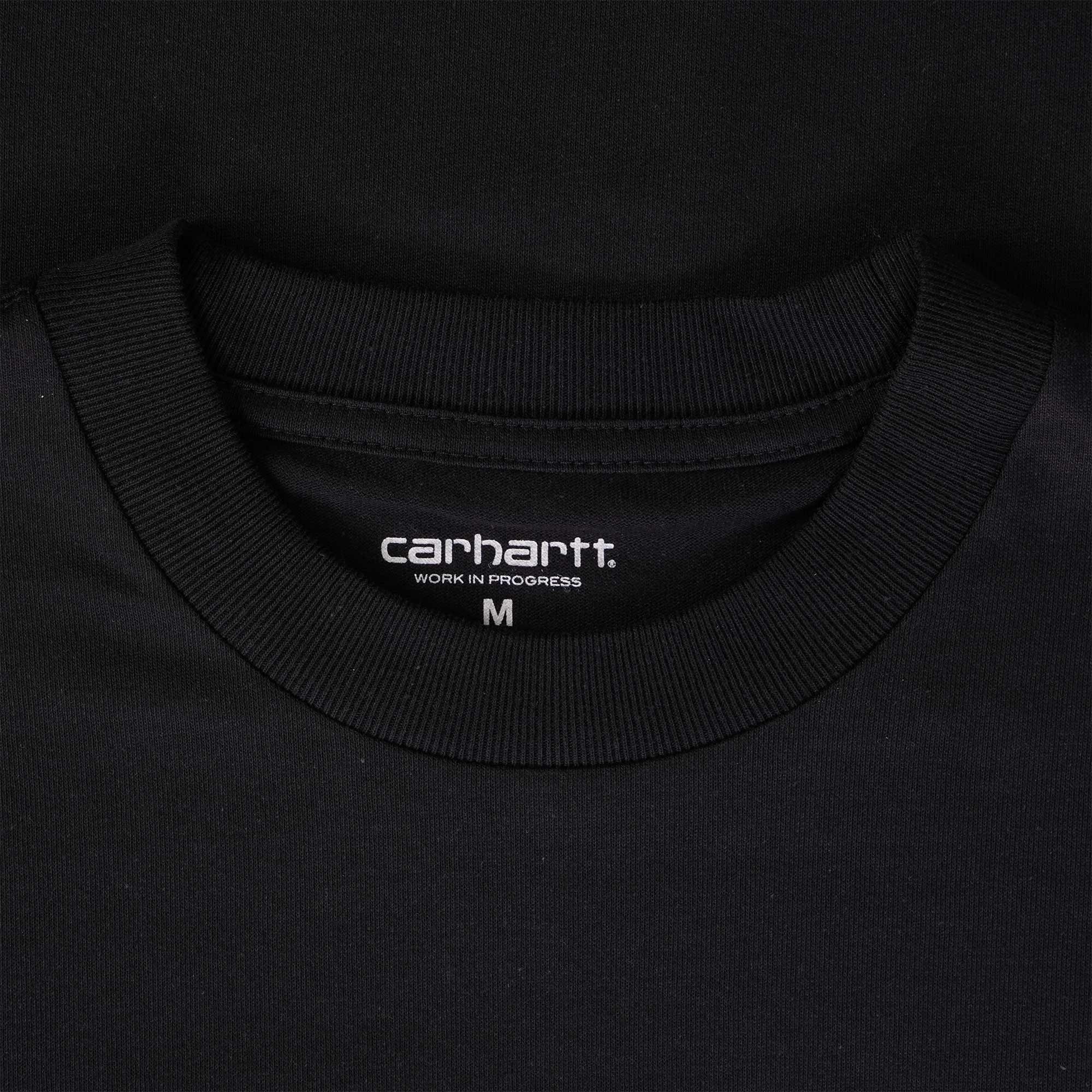 Carhartt WIP Long Sleeve Buffalo T-Shirt - Black