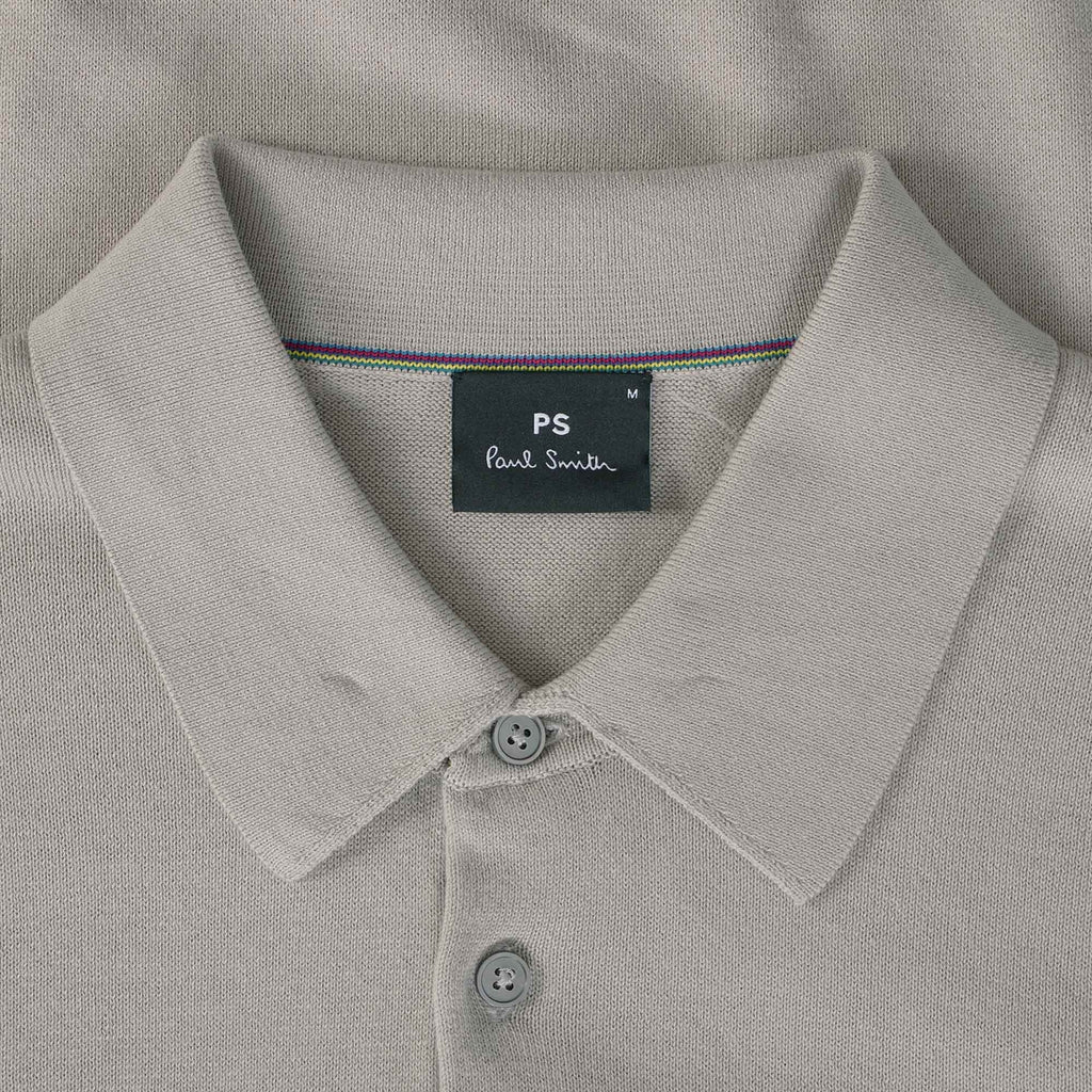 Paul Smith Short Sleeve Polo Shirt - Grey