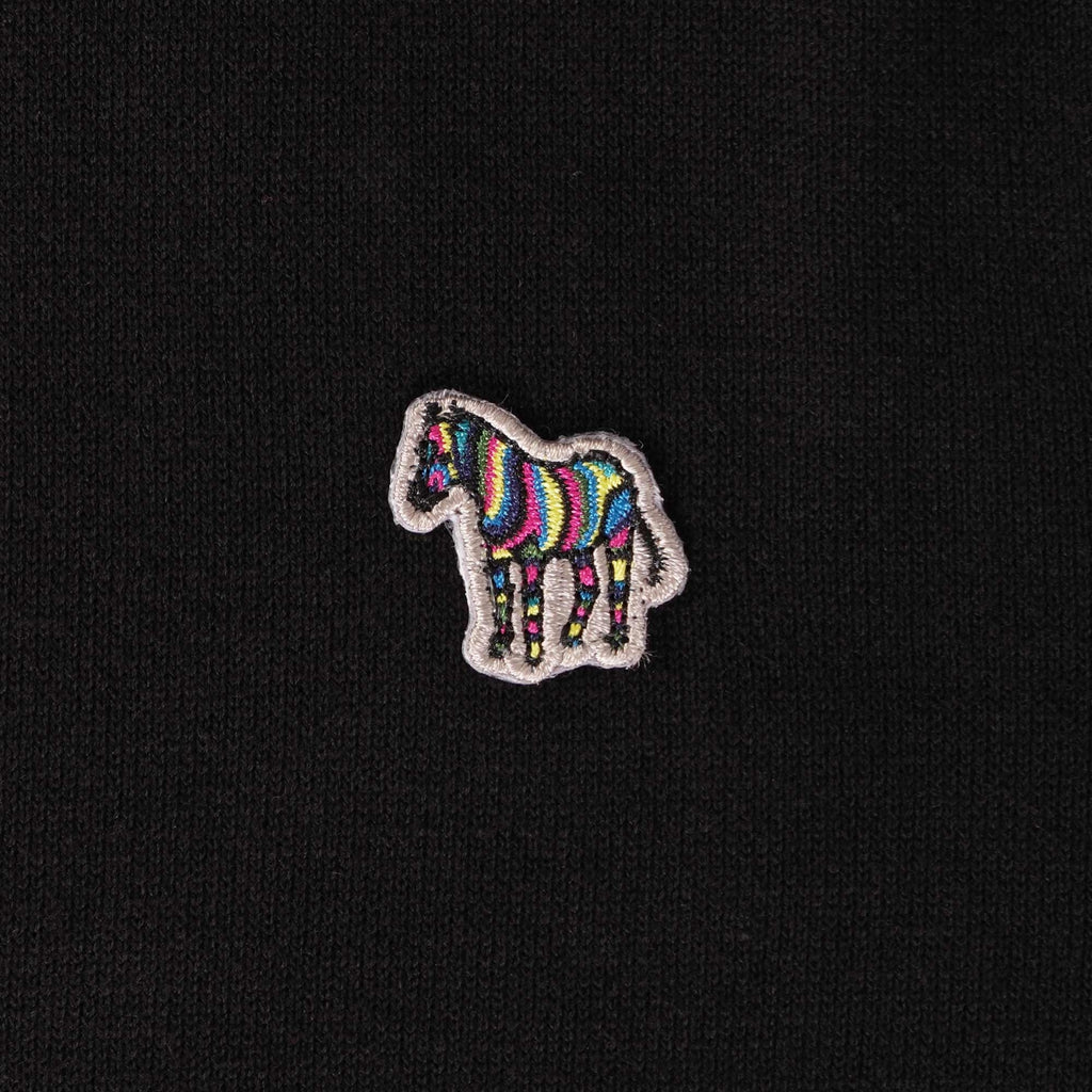 Paul Smith Short Sleeve Zebra Badge Polo Shirt - Black