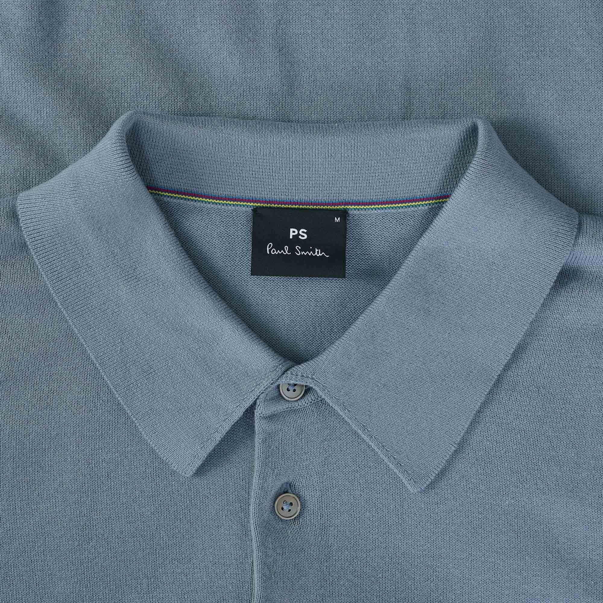 Paul Smith Short Sleeve Polo Shirt - Greyish