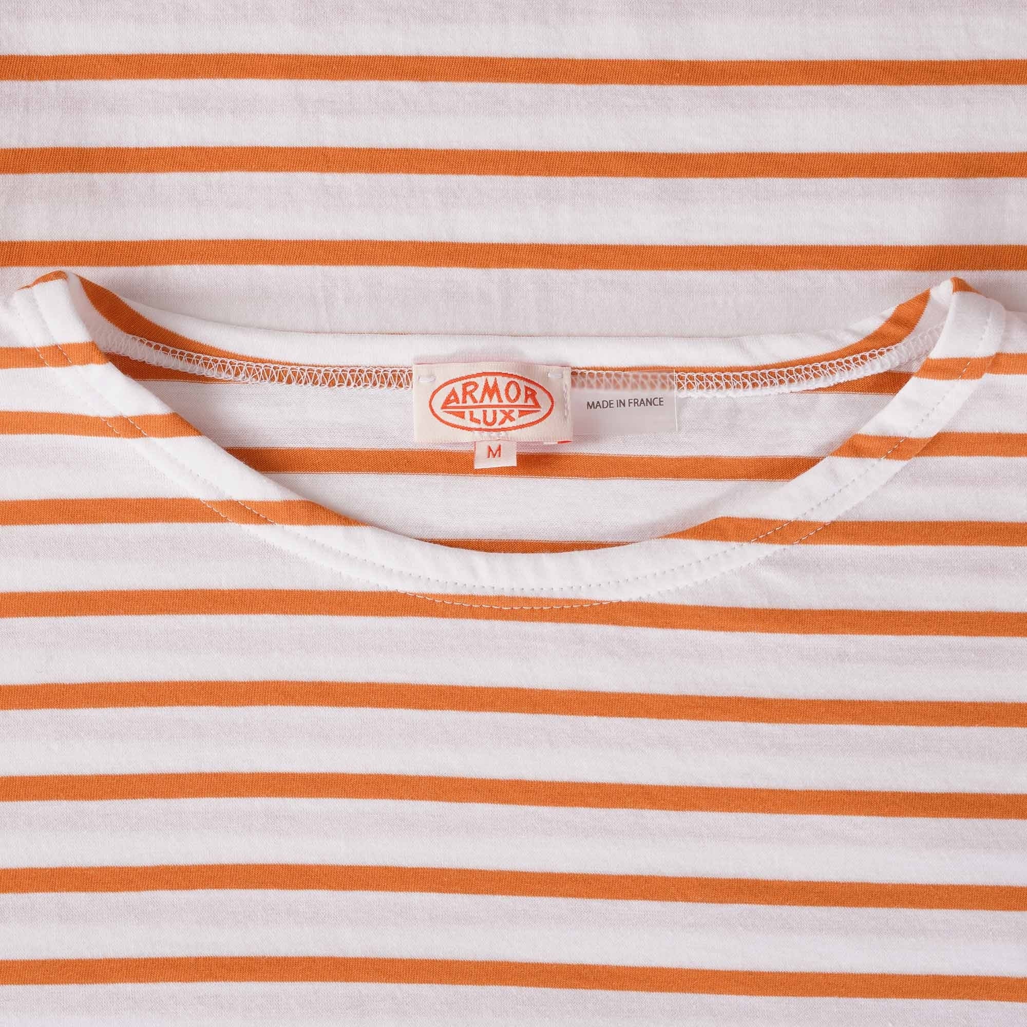 Armor Lux Heritage Striped T-Shirt - Rusty