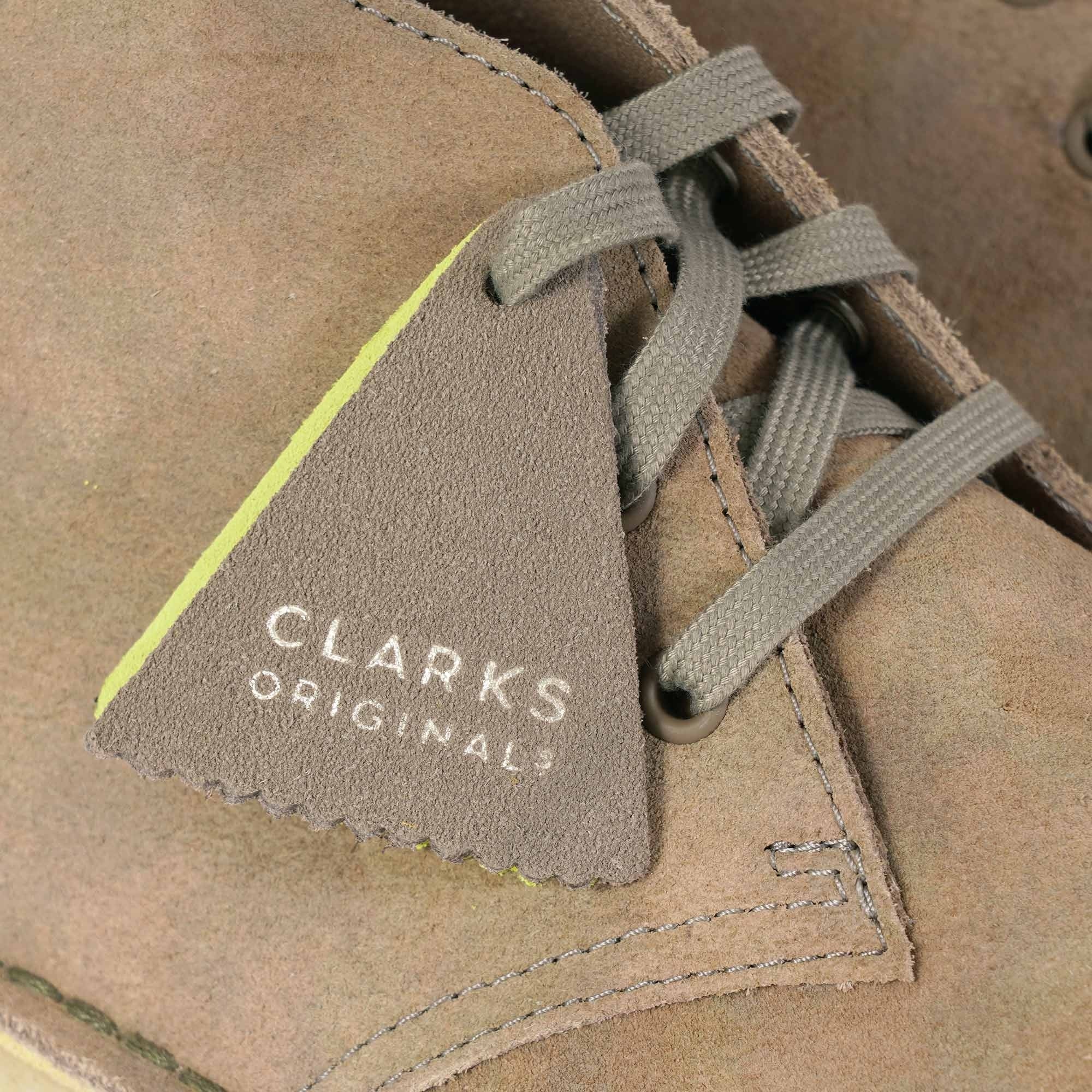 Clarks Originals Desert Coal - GRN Camouflage