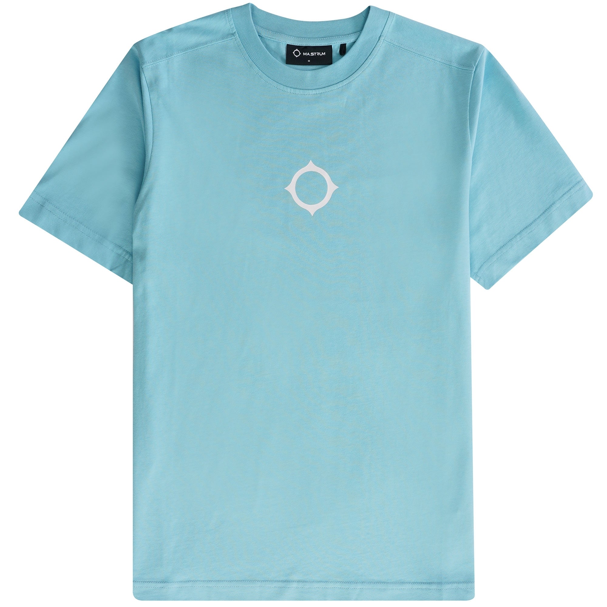 Ma Strum Compass Print Tee - Sea Blue