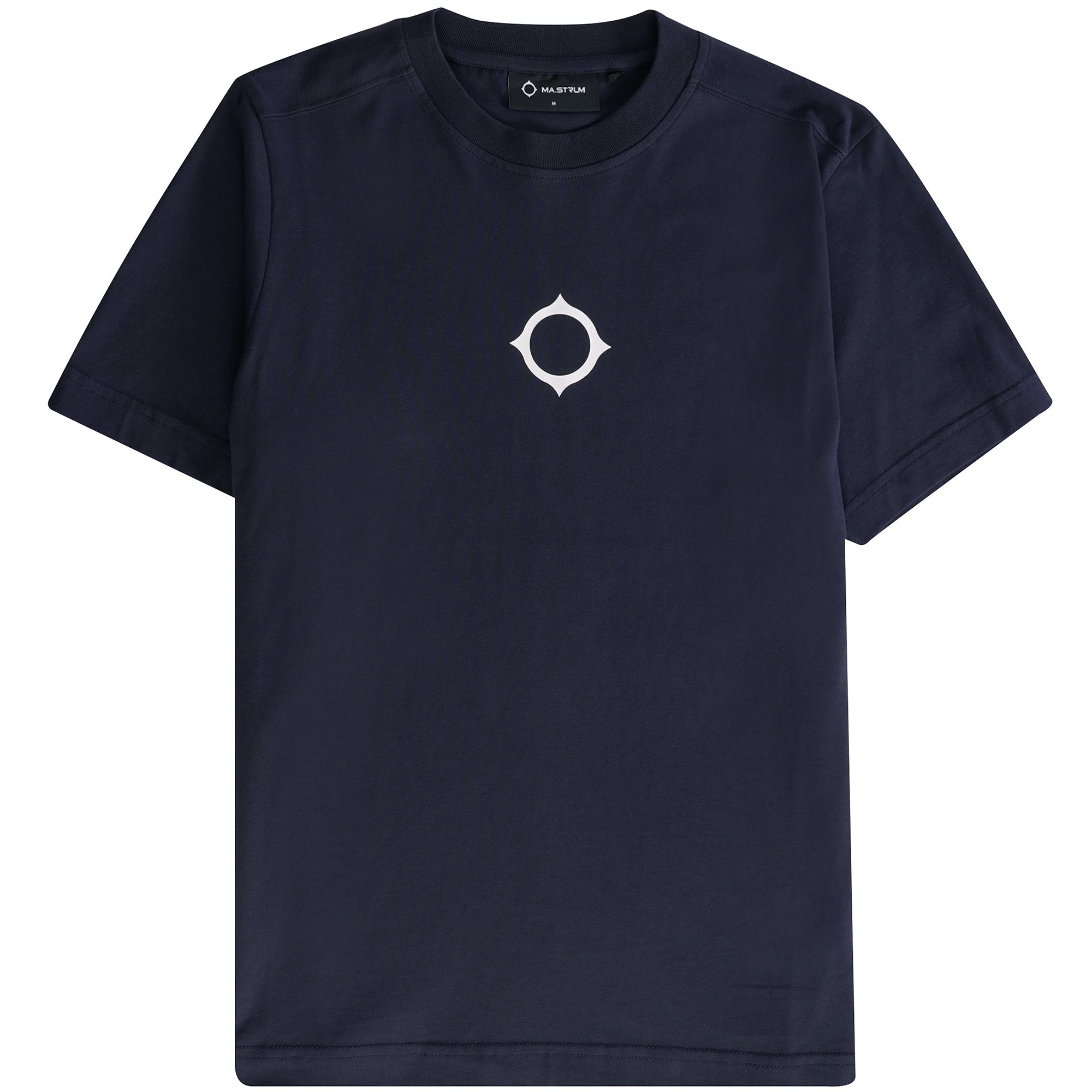 Ma Strum Compass Print Tee - Ink Navy