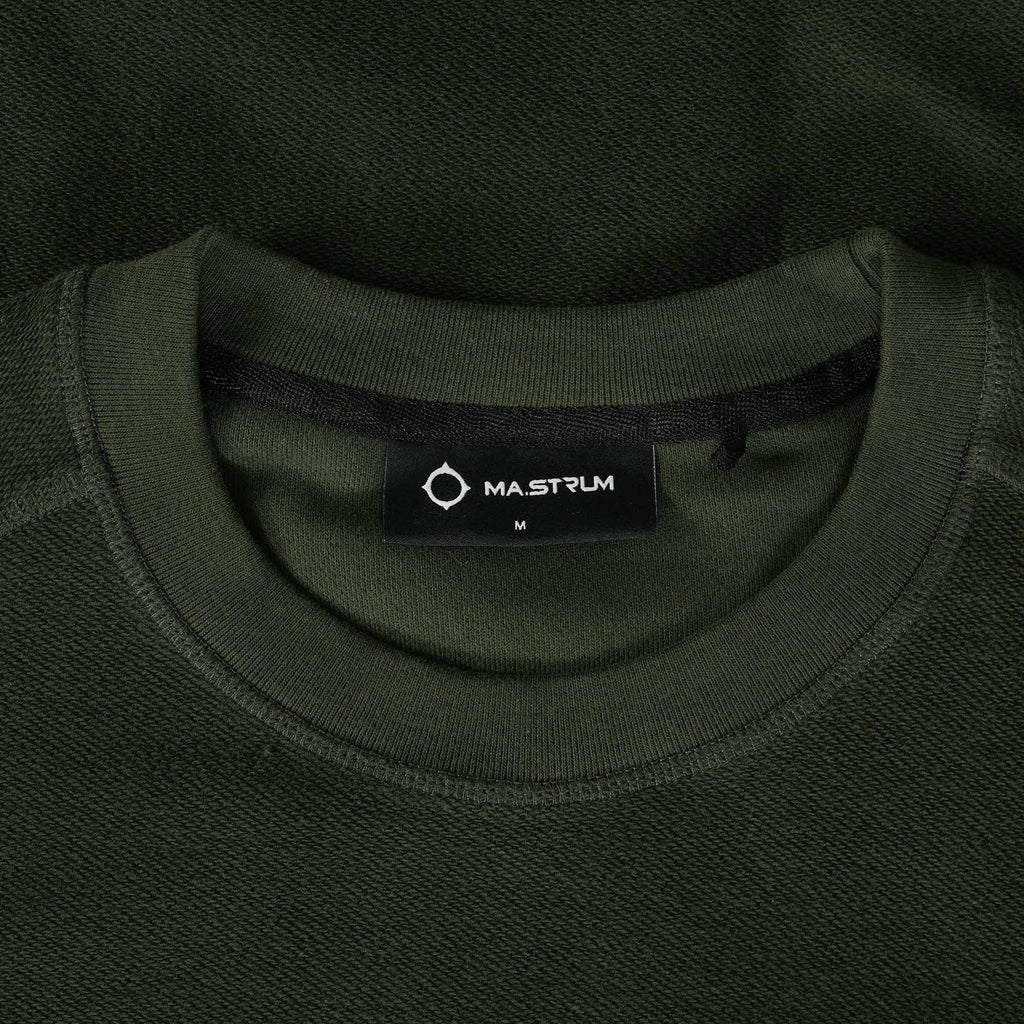 Ma Strum Rev Loopback Crew Sweatshirt - Oil Slick