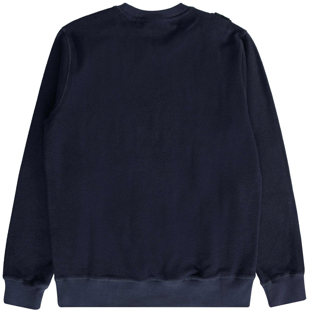 Ma Strum Rev Loopback Crew Sweatshirt - Ink Navy
