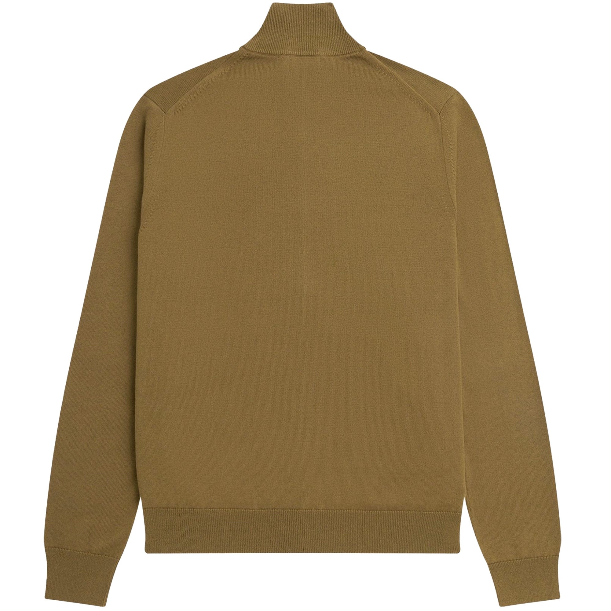 Fred Perry K4 Classic Zip Through Cardigan - Shaded Stone