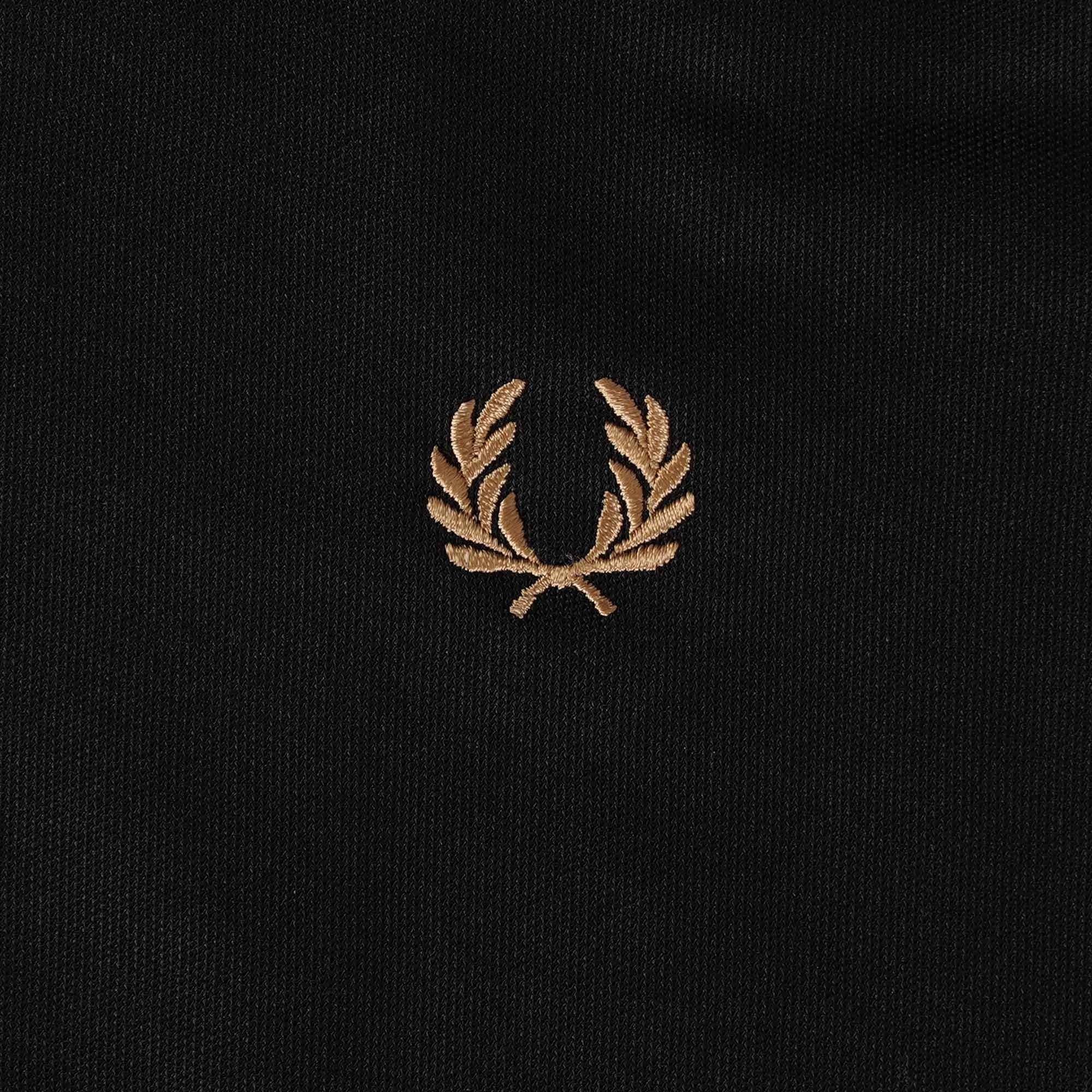 Fred Perry J5 Contrast Tape Track Jacket - Black
