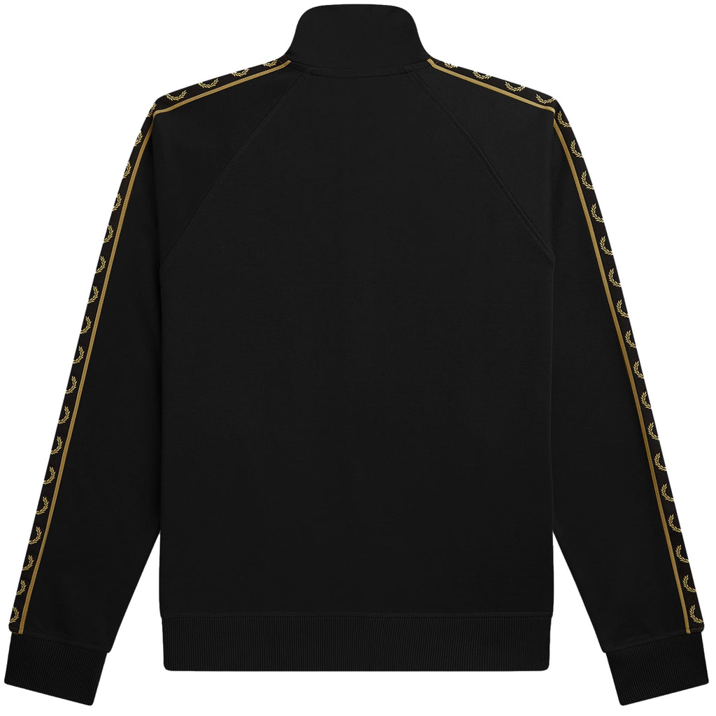 Fred Perry J5 Contrast Tape Track Jacket - Black