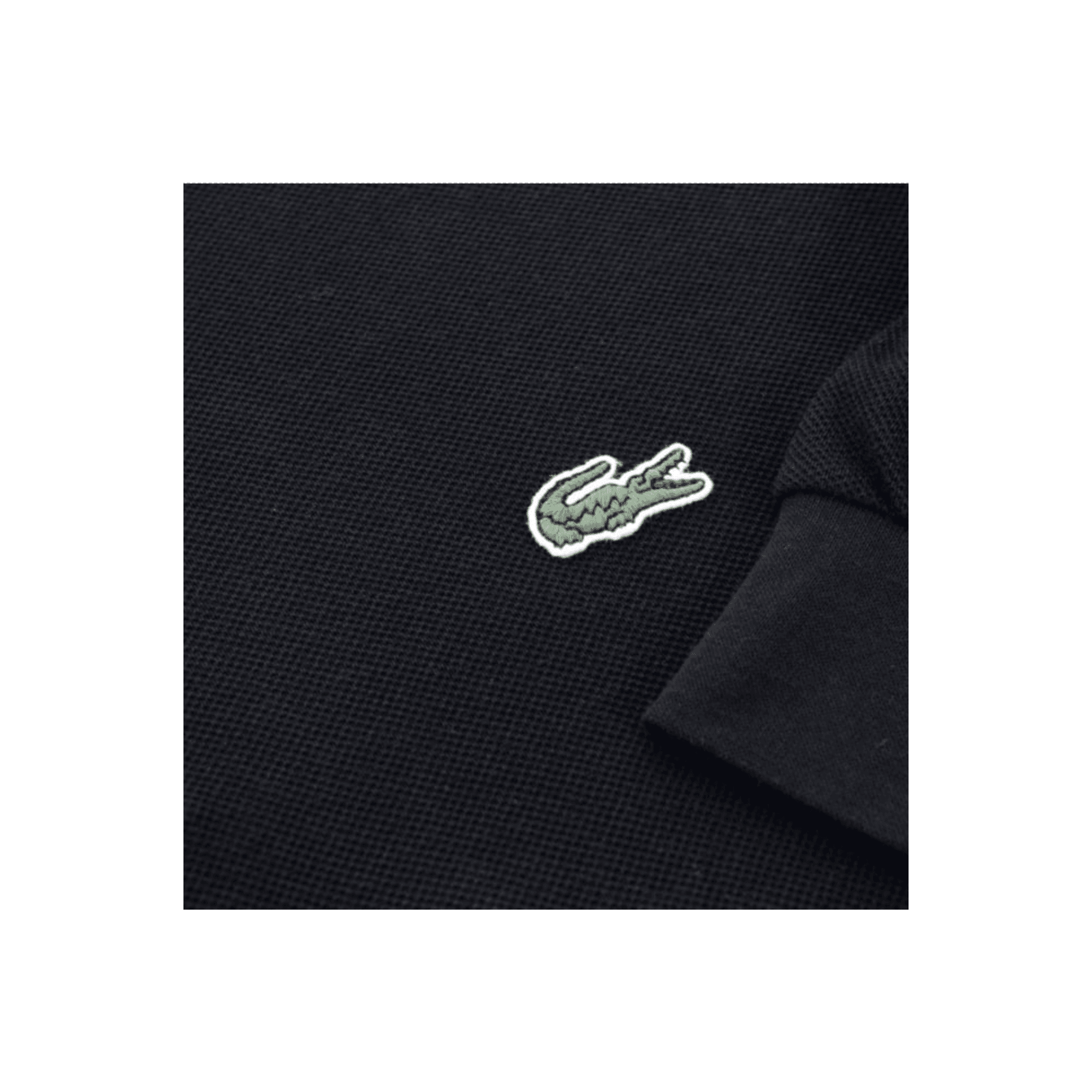 Lacoste Pique LS Polo Shirt - Navy