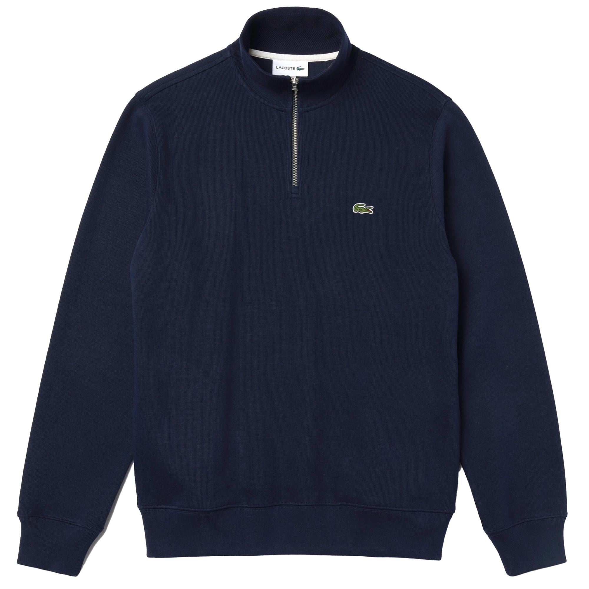 Lacoste 1/4 Zip Sweatshirt - Blue Marine
