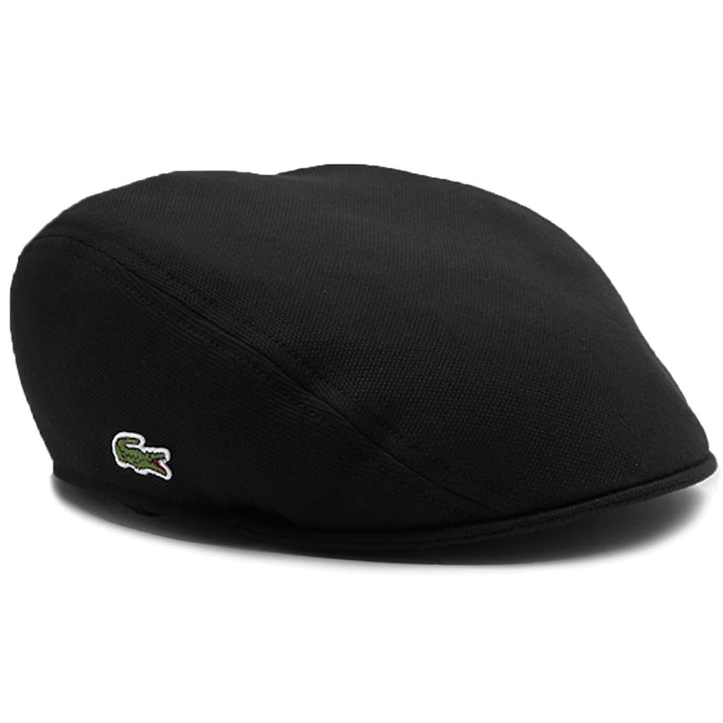 Lacoste Embroidered Crocodile Beret - Black