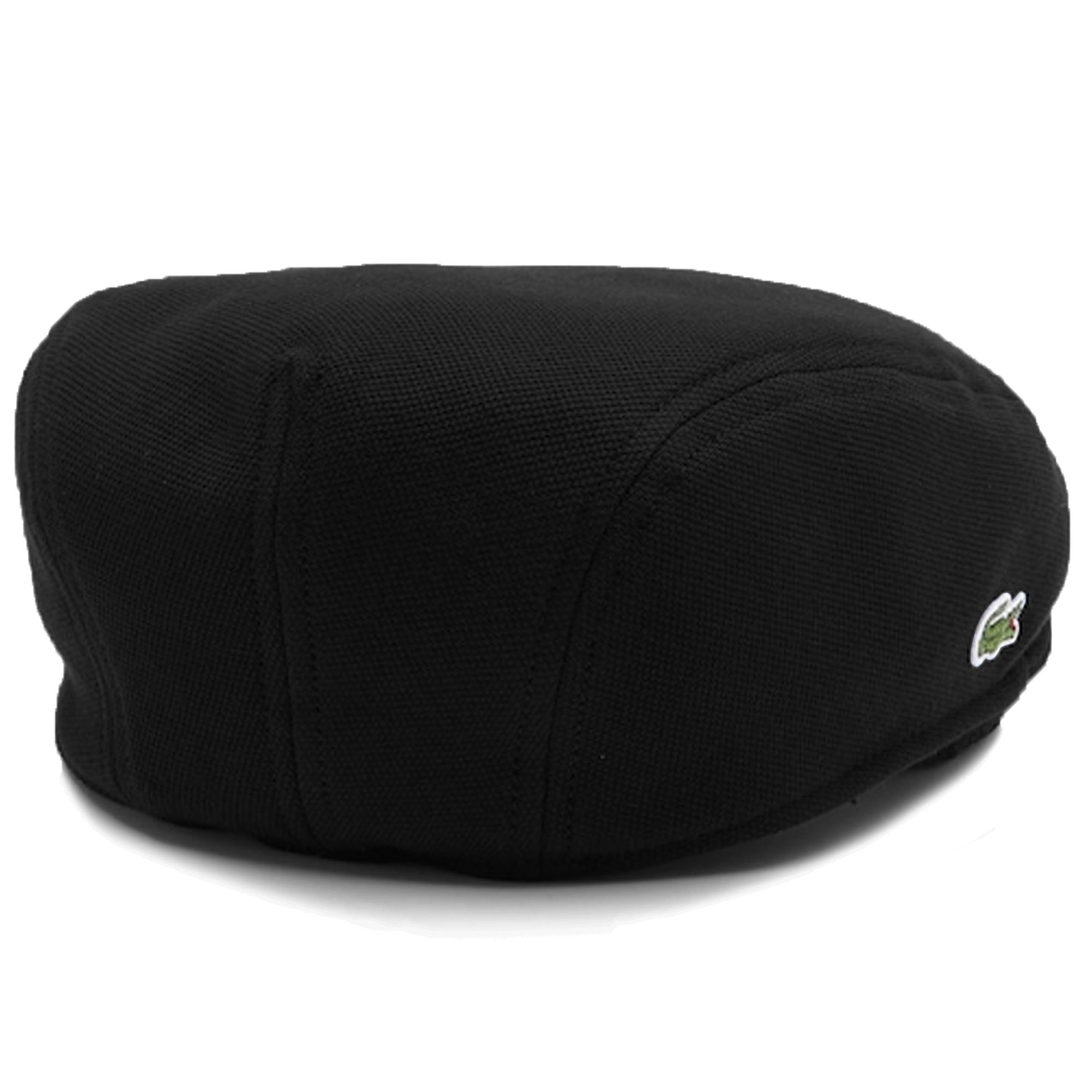 Lacoste Embroidered Crocodile Beret - Black