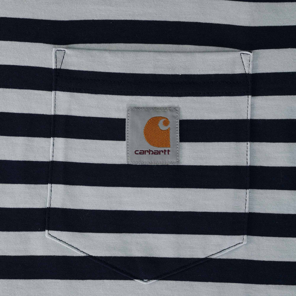 Carhartt WIP Short Sleeve Scotty Pocket T-Shirt - Atom Blue
