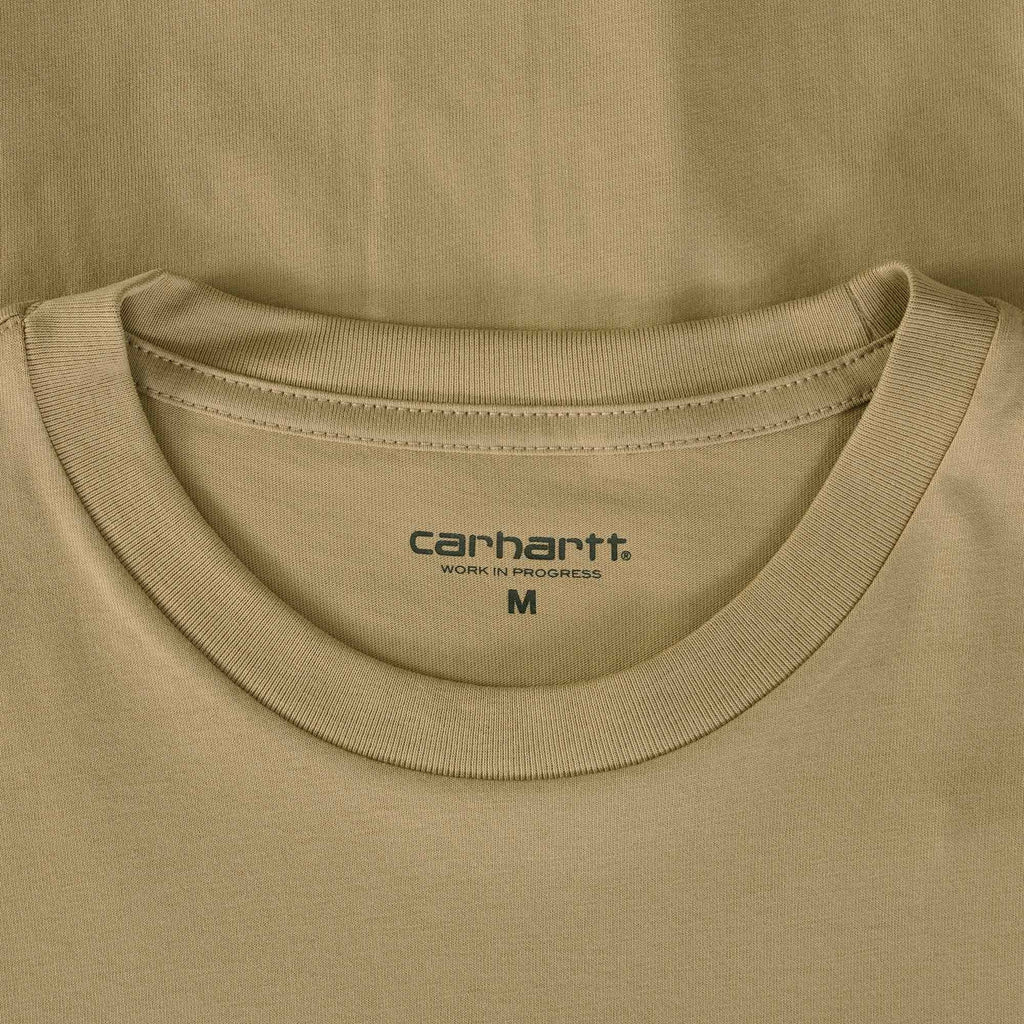 Carhartt WIP Short Sleeve Pocket T-Shirt - Ammonite