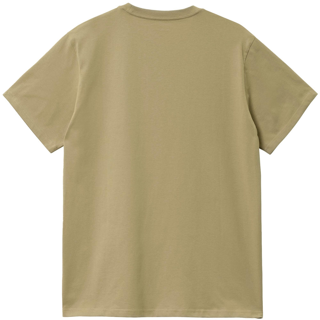 Carhartt WIP Short Sleeve Pocket T-Shirt - Ammonite