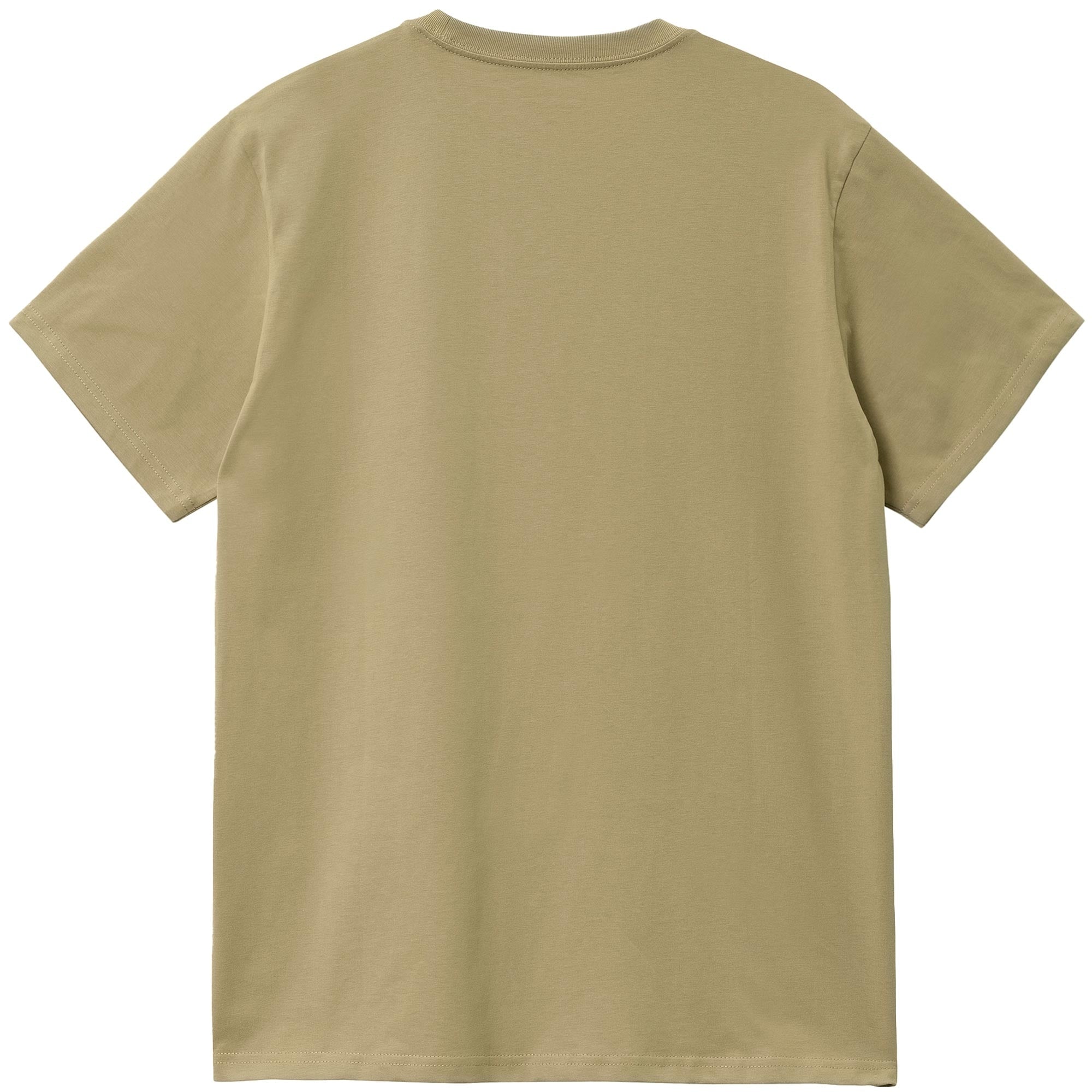 Carhartt WIP Short Sleeve Pocket T-Shirt - Ammonite