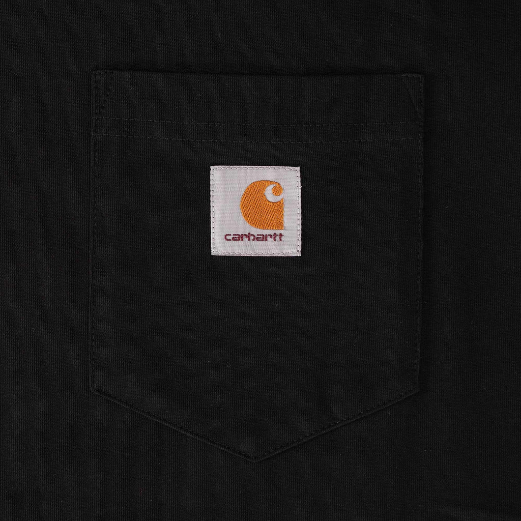 Short Sleeve Pocket T-Shirt - Black