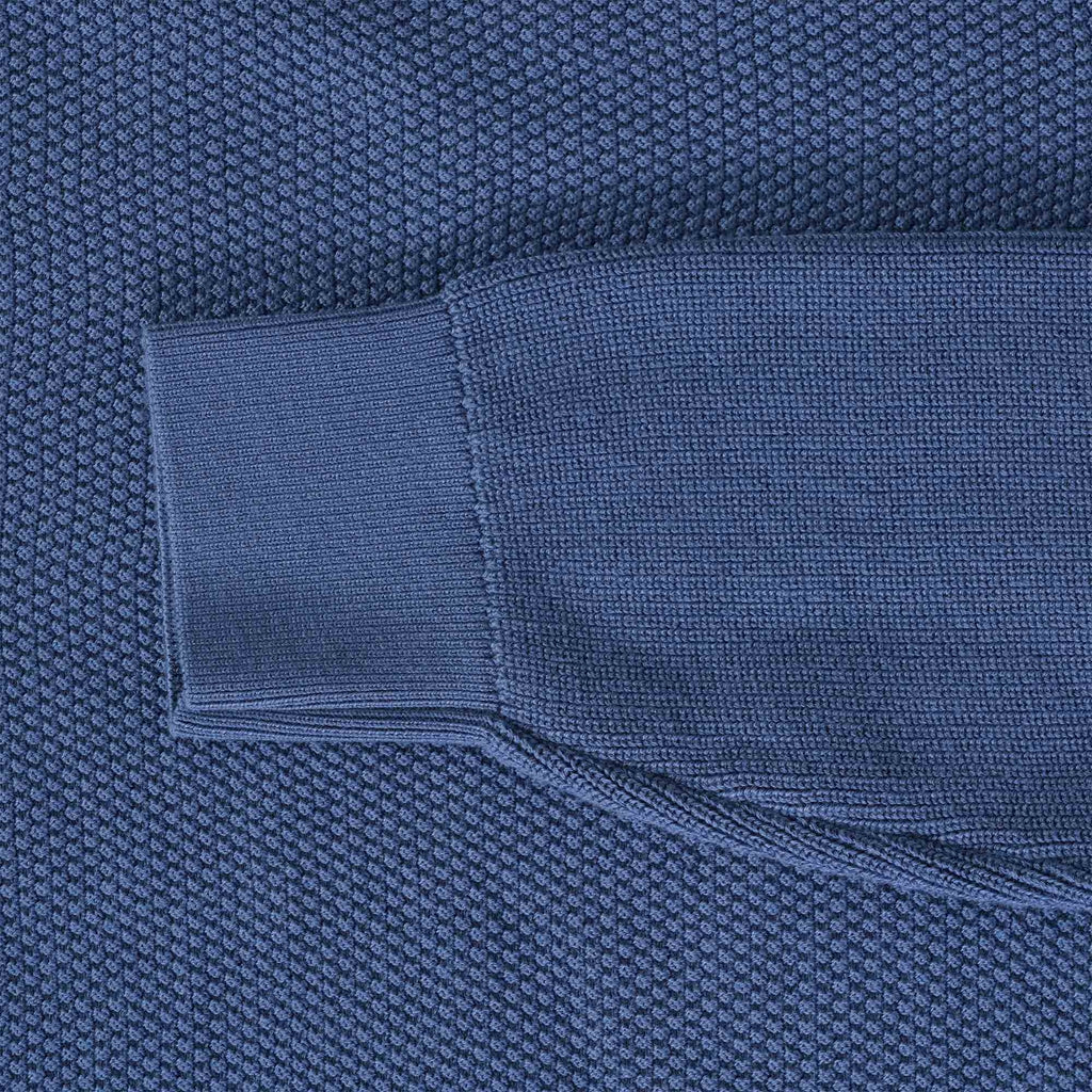 Barbour International Drive Crew Neck Sweater - Blue Horizon