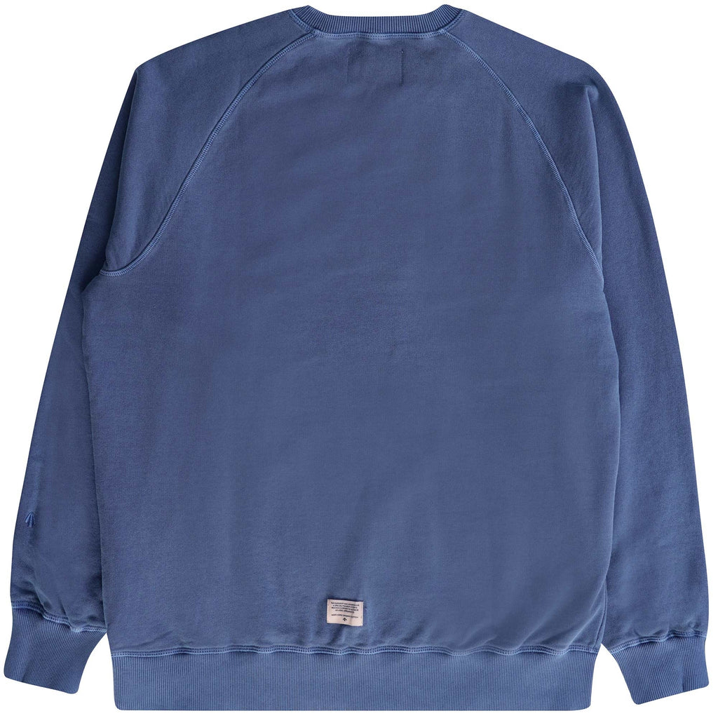 Nigel Cabourn Embroidered Arrow Crew - Denim