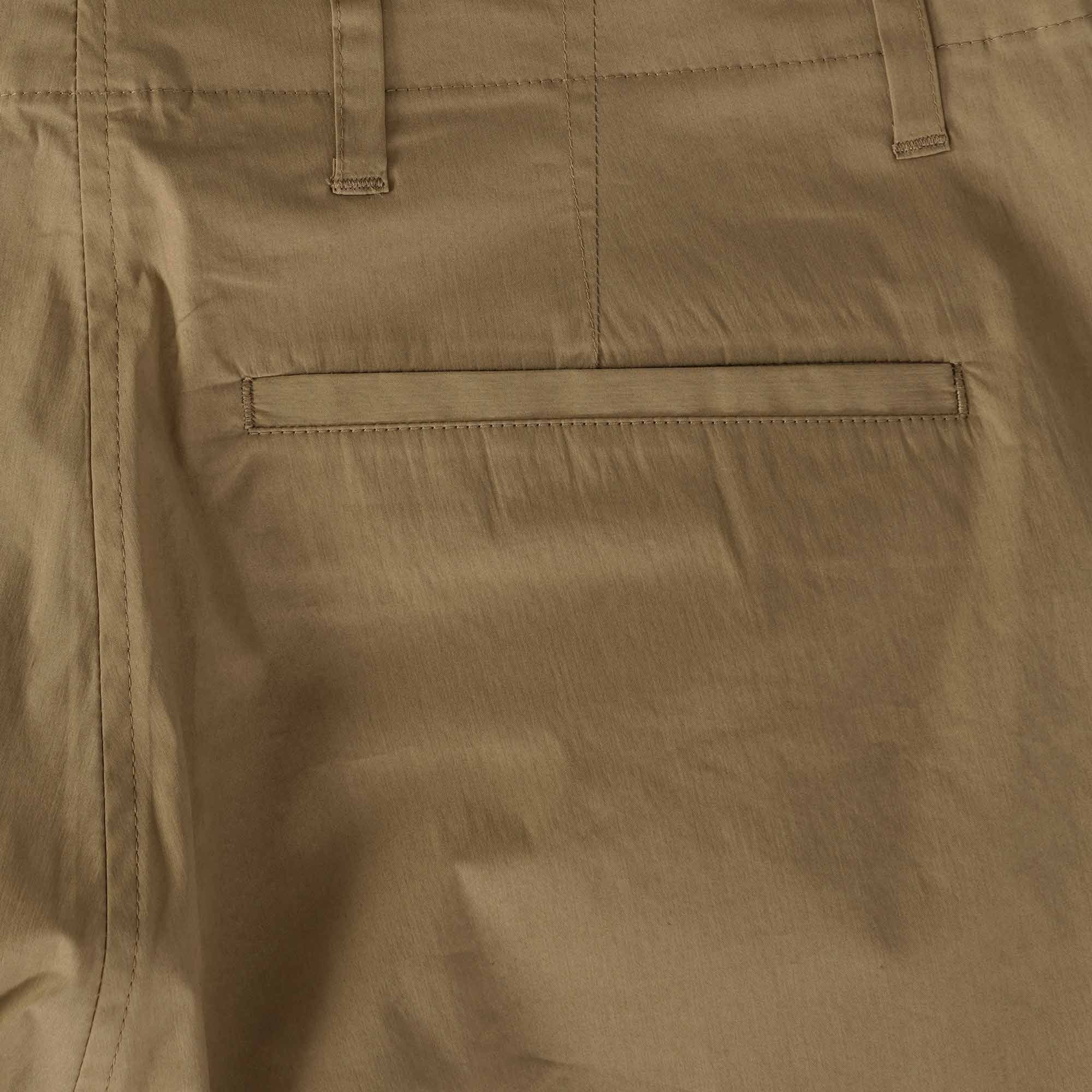 Paul Smith Tapered Fit Pleated Trousers - Camel