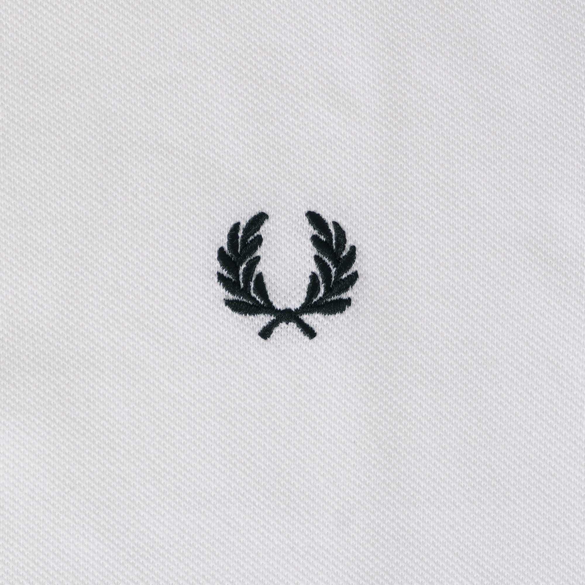 Fred Perry M3600 Twin Tipped Polo Shirt - White