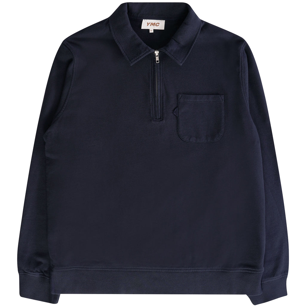 YMC Sugden Sweatshirt - Navy
