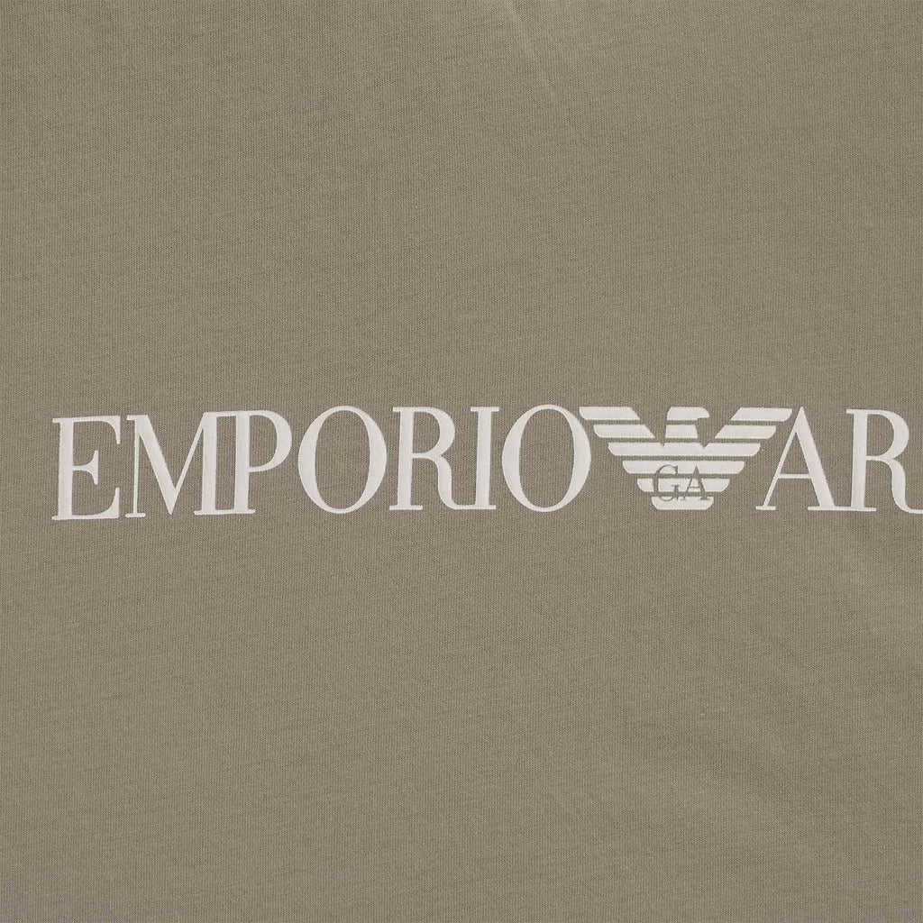 Emporio Armani Logo T-Shirt - Incenso