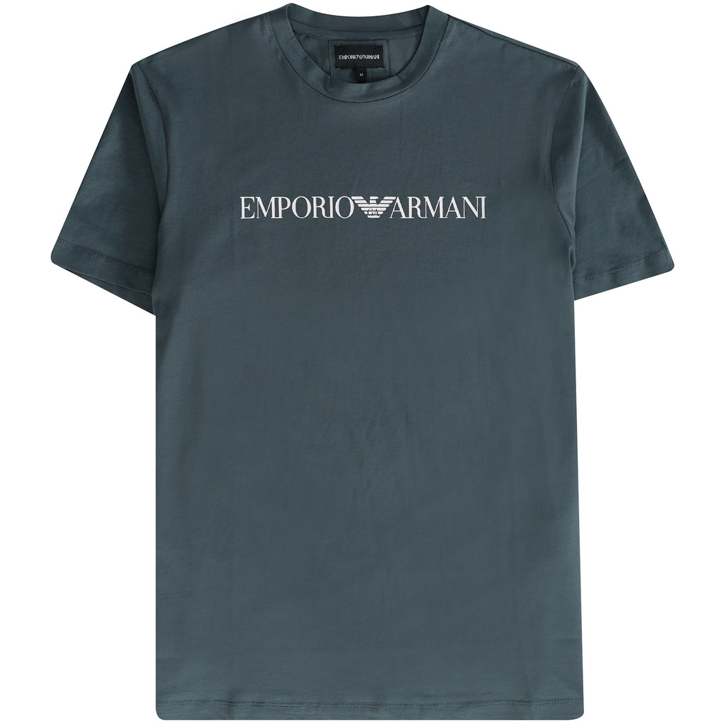 Emporio Armani Logo T-Shirt - Midnight
