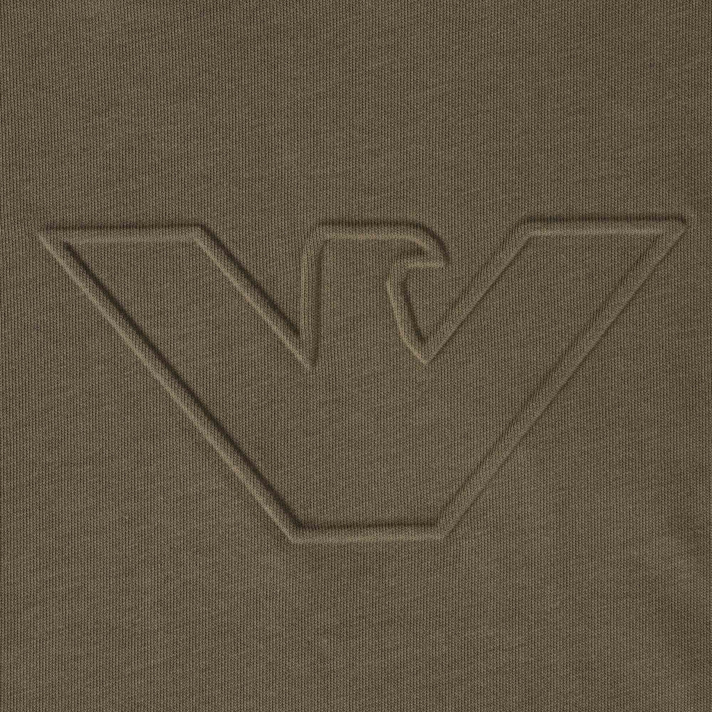 Emporio Armani Embossed Logo T-Shirt - Fango