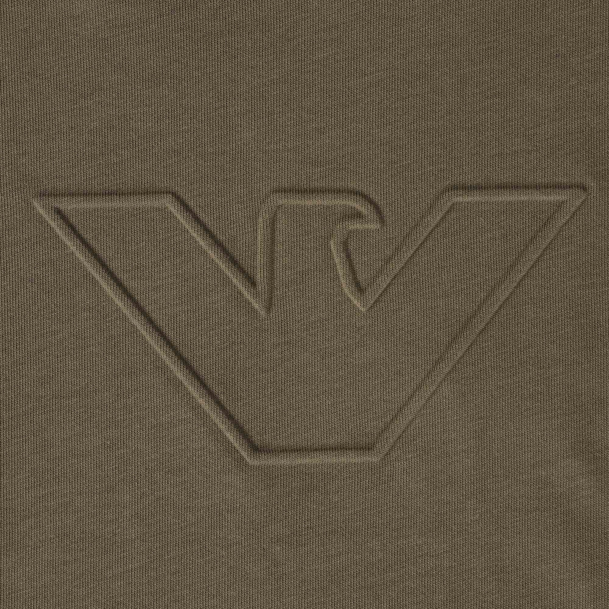 Emporio Armani Embossed Logo T-Shirt - Fango