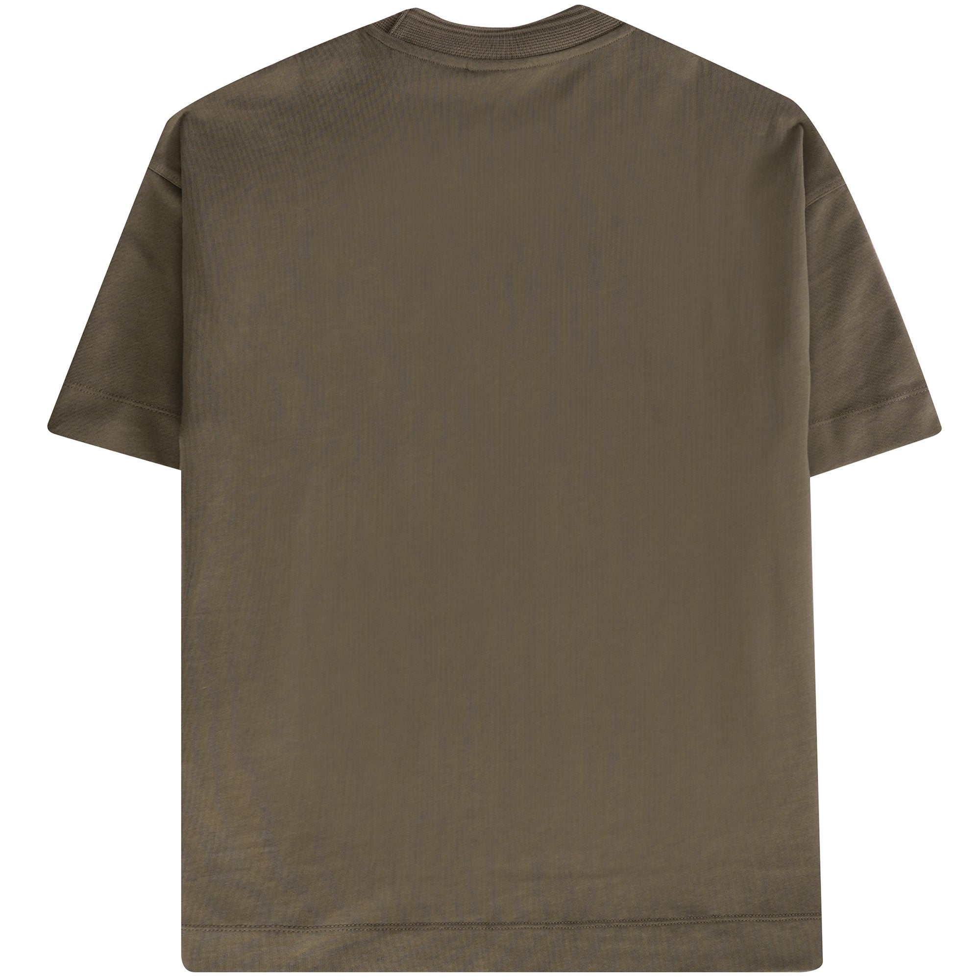 Emporio Armani Embossed Logo T-Shirt - Fango