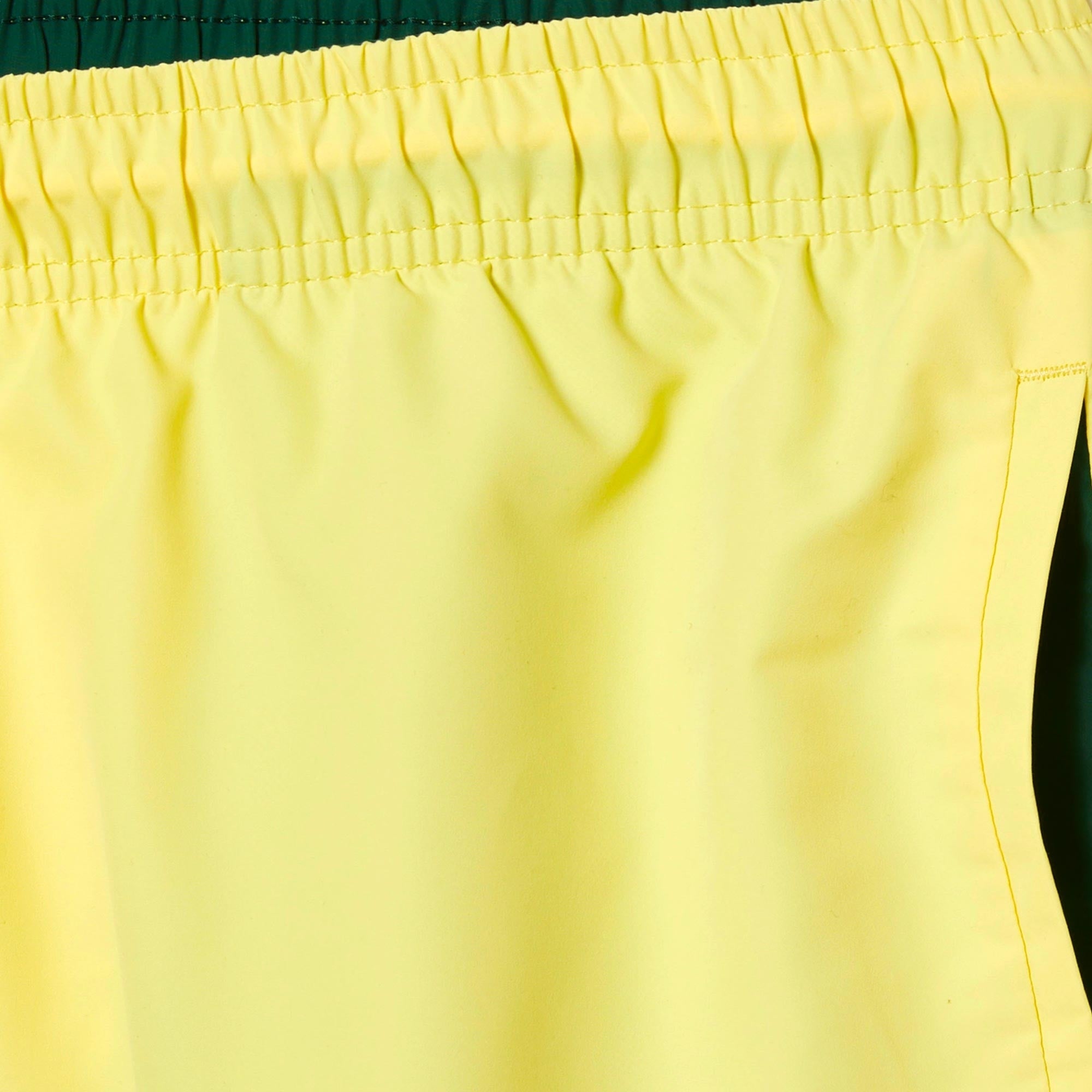 Lacoste Quick-Dry Swim Shorts - Yellow