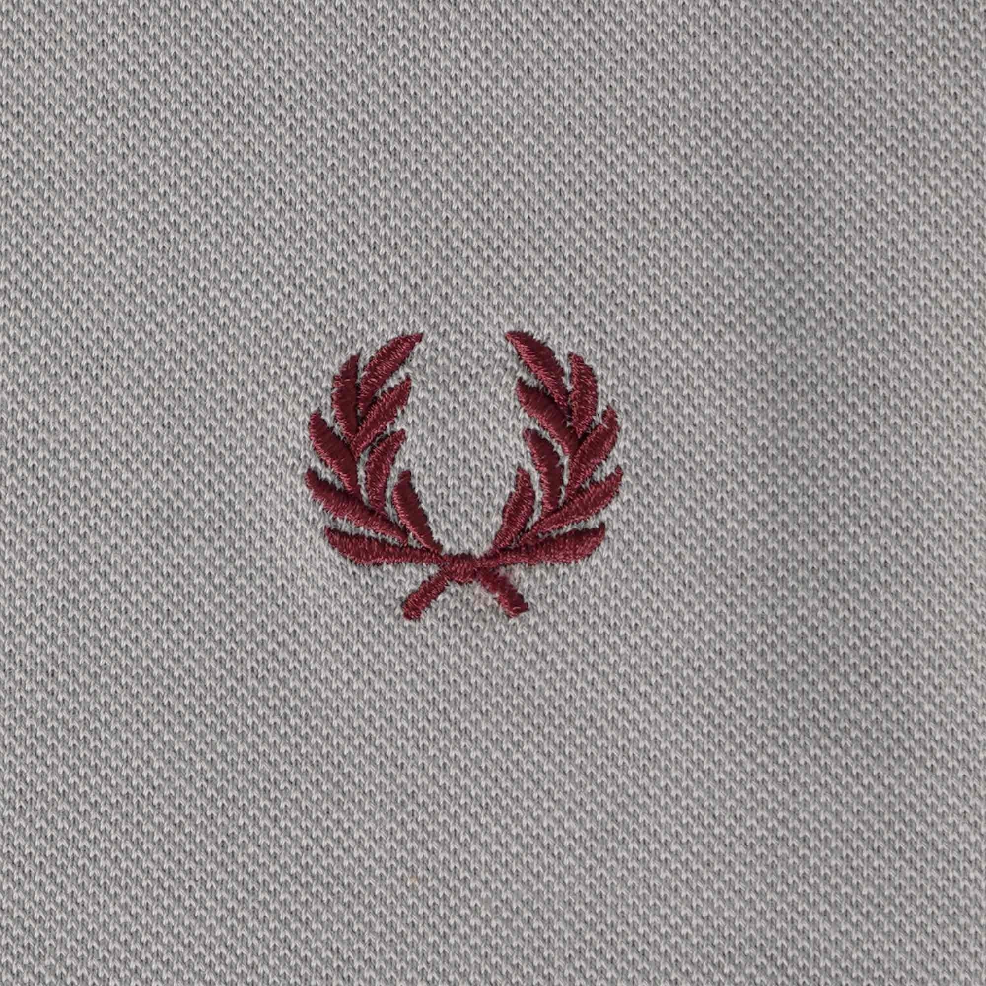 Fred Perry M3600 Twin Tipped Polo Shirt - Limestone