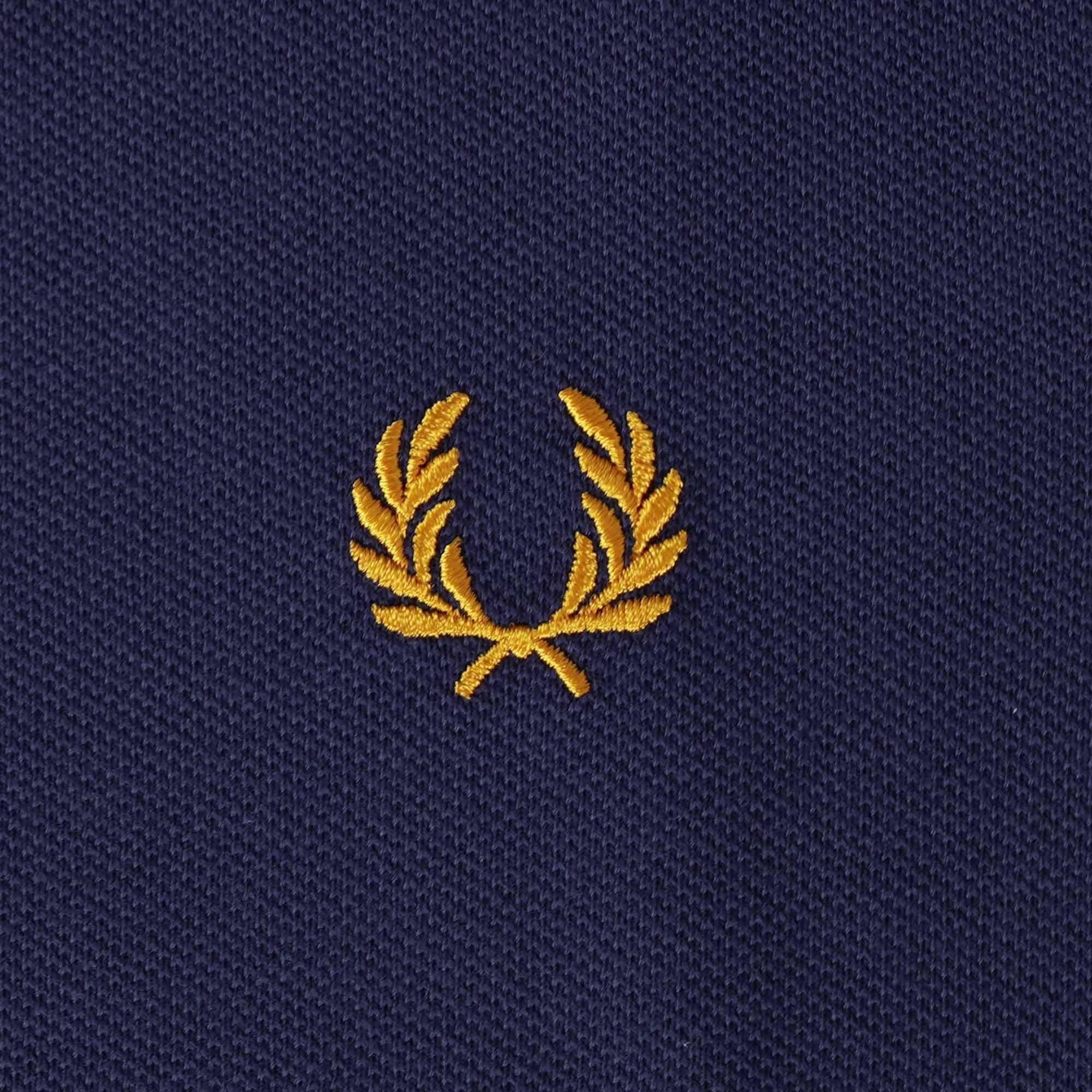Fred Perry M3600 Twin Tipped Polo Shirt - French Navy