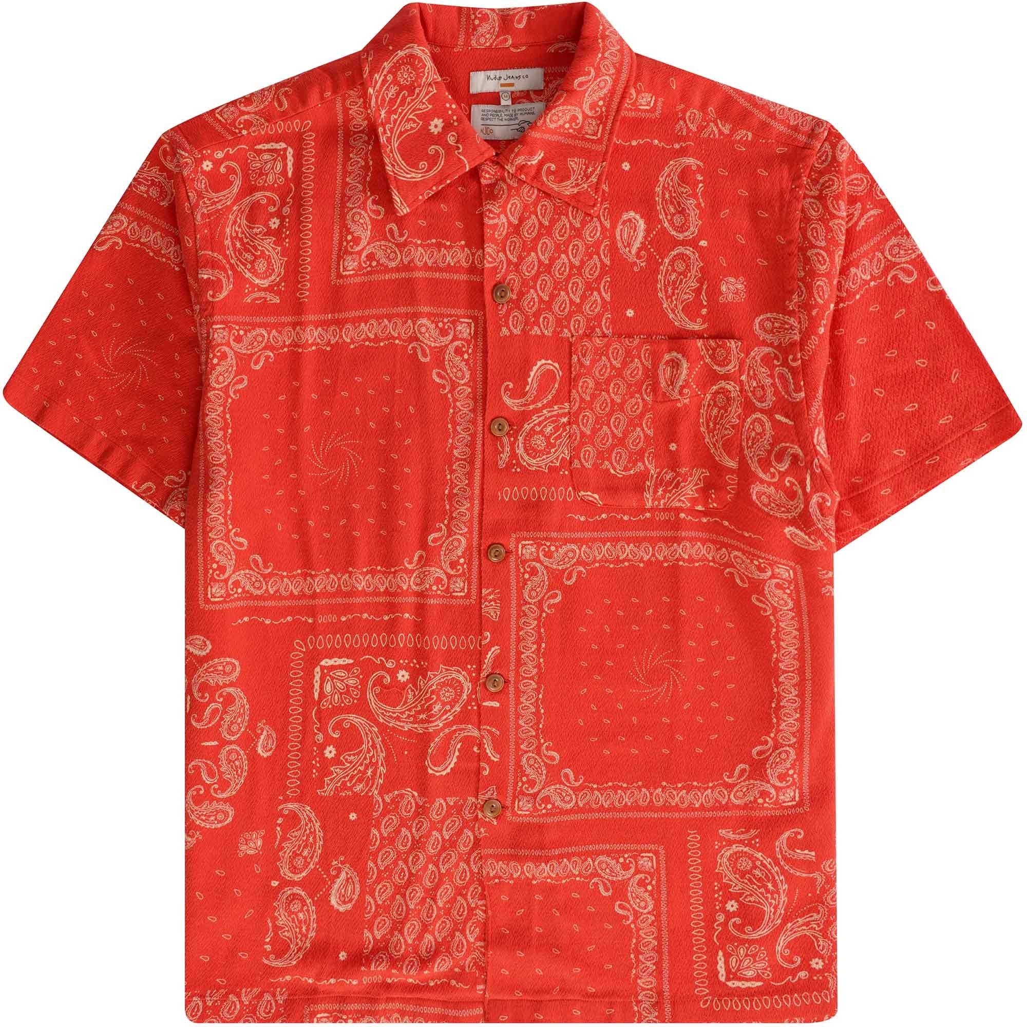 Nudie Jeans Aron Bandana - Red