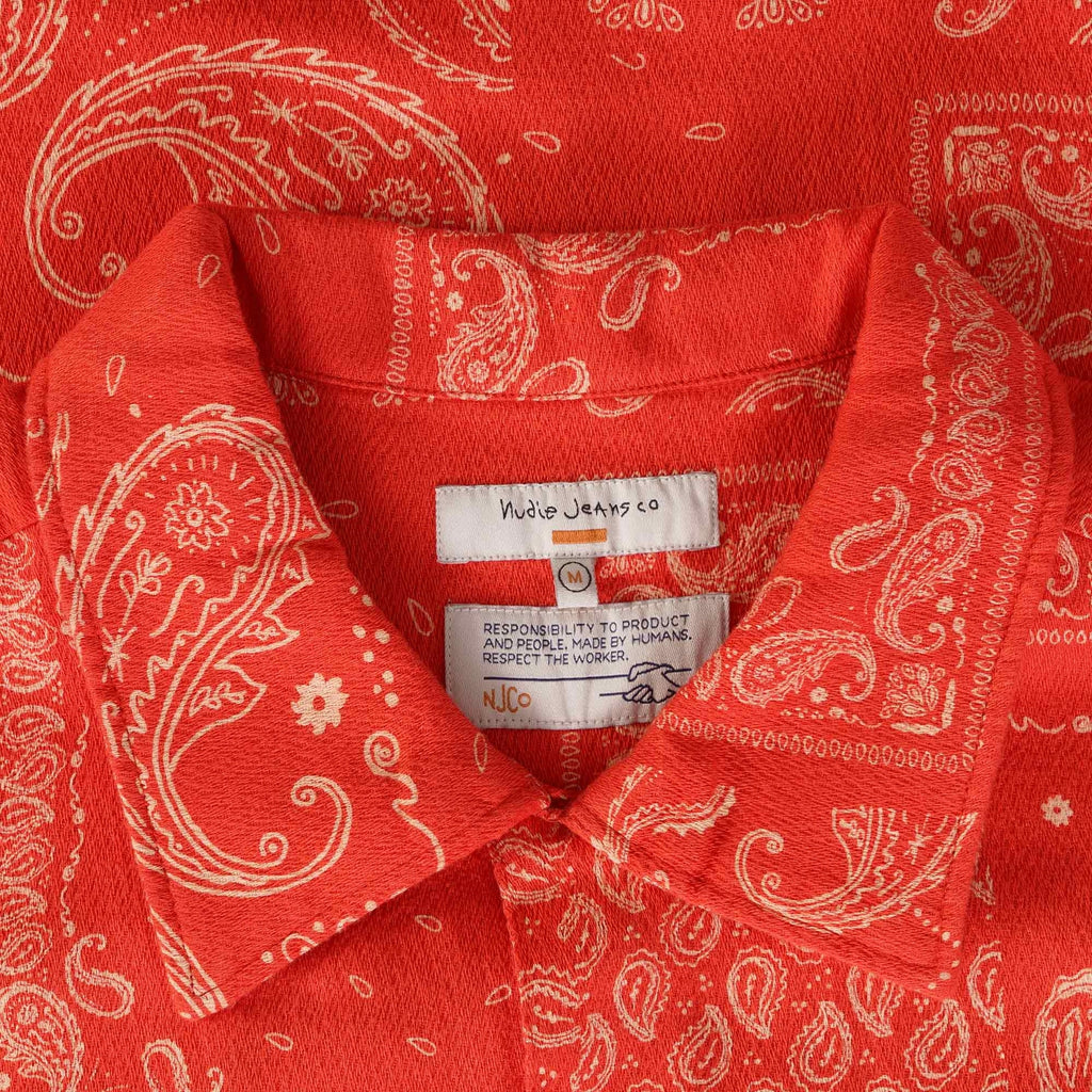 Nudie Jeans Aron Bandana - Red