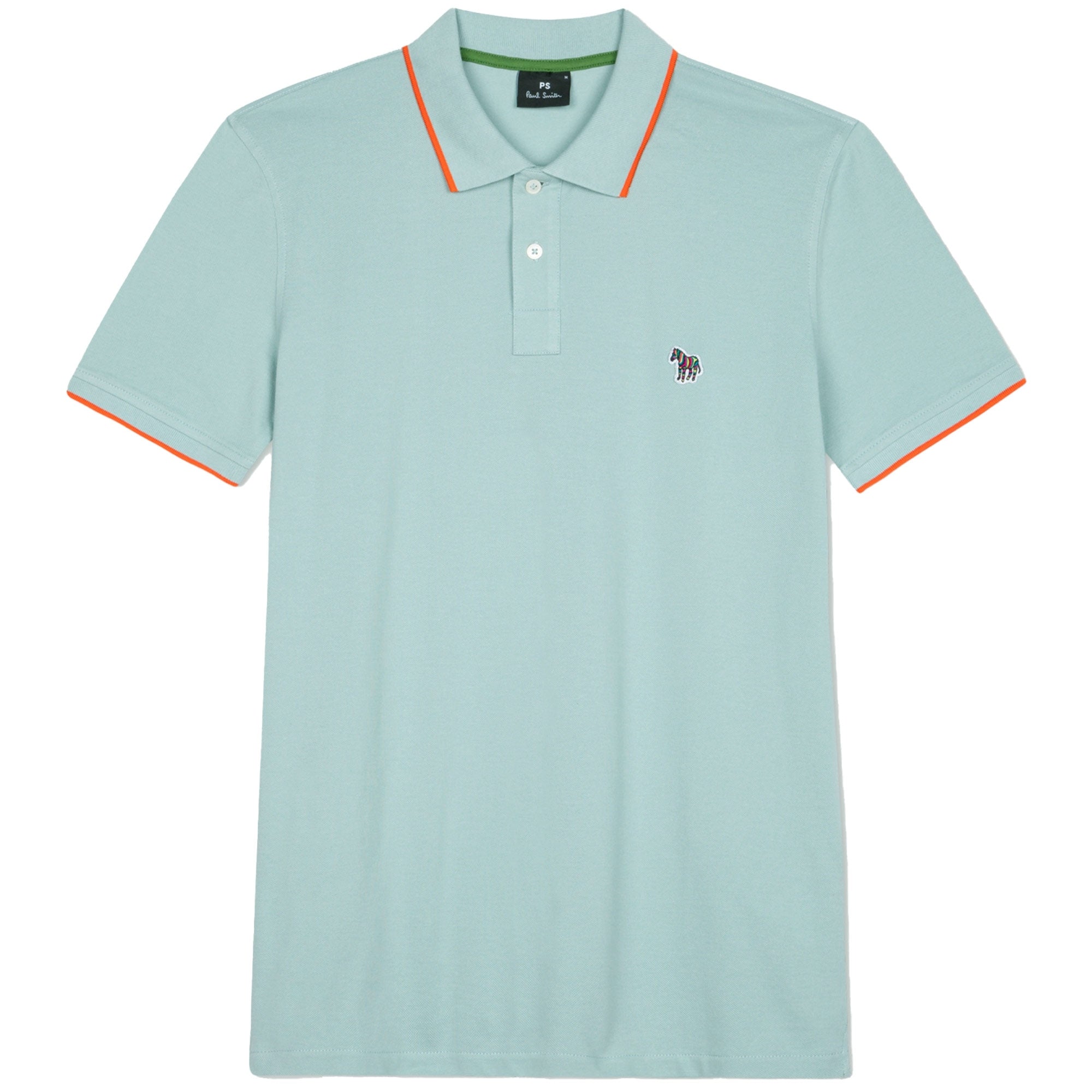 Paul Smith Slim-Fit Zebra Logo Polo Shirt - Blue