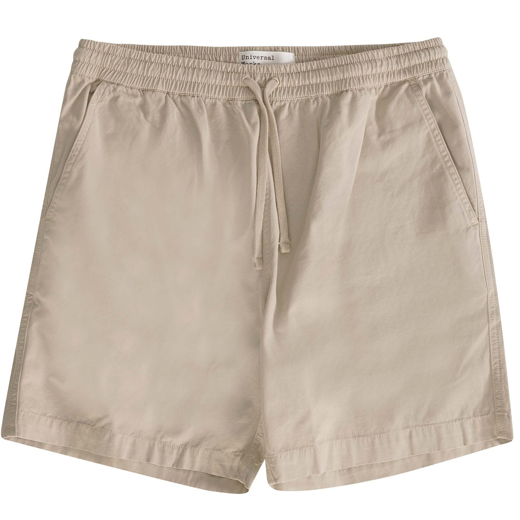 Universal Works Canvas Beach Shorts - Sand