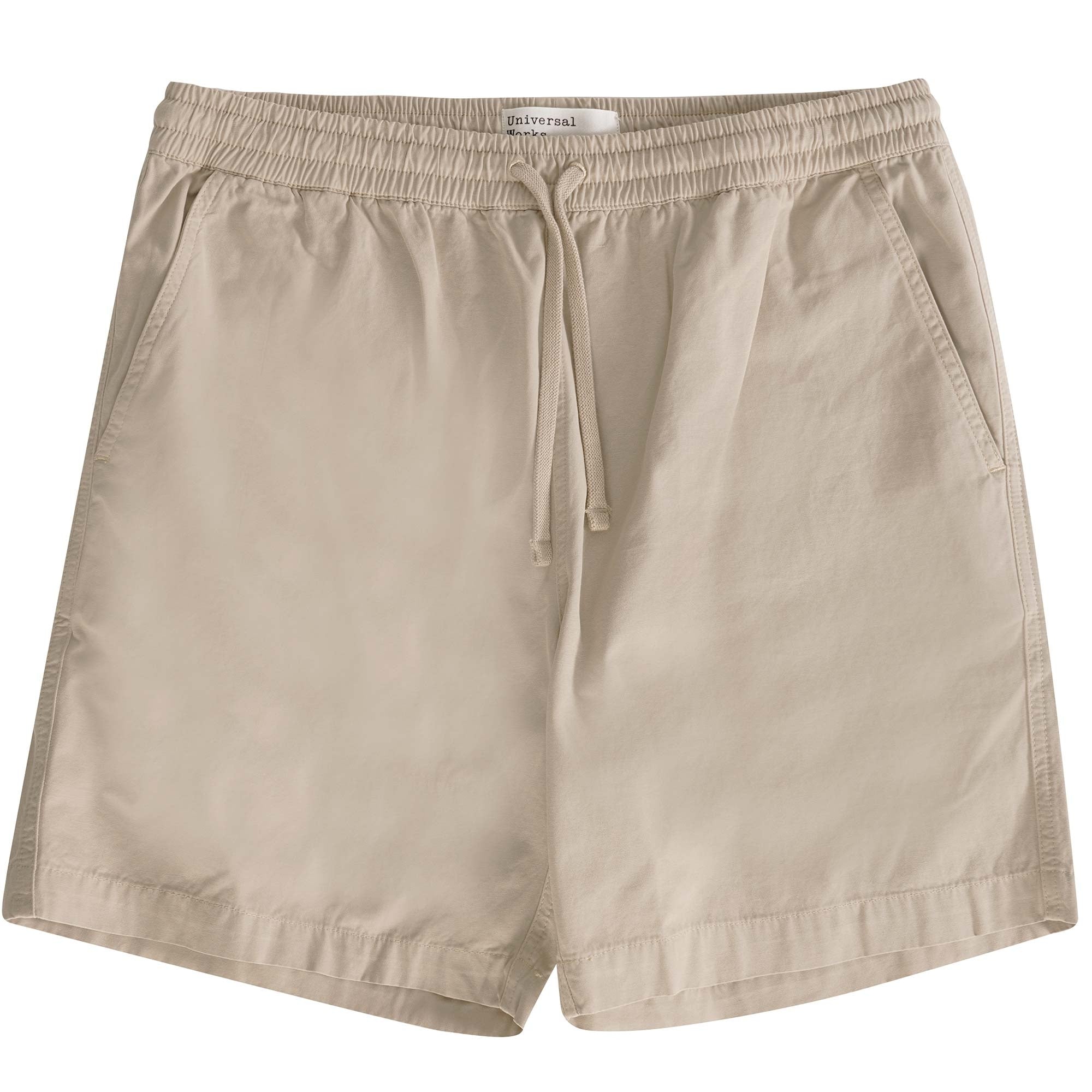 Universal Works Canvas Beach Shorts - Sand