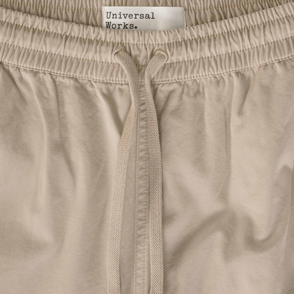 Universal Works Canvas Beach Shorts - Sand