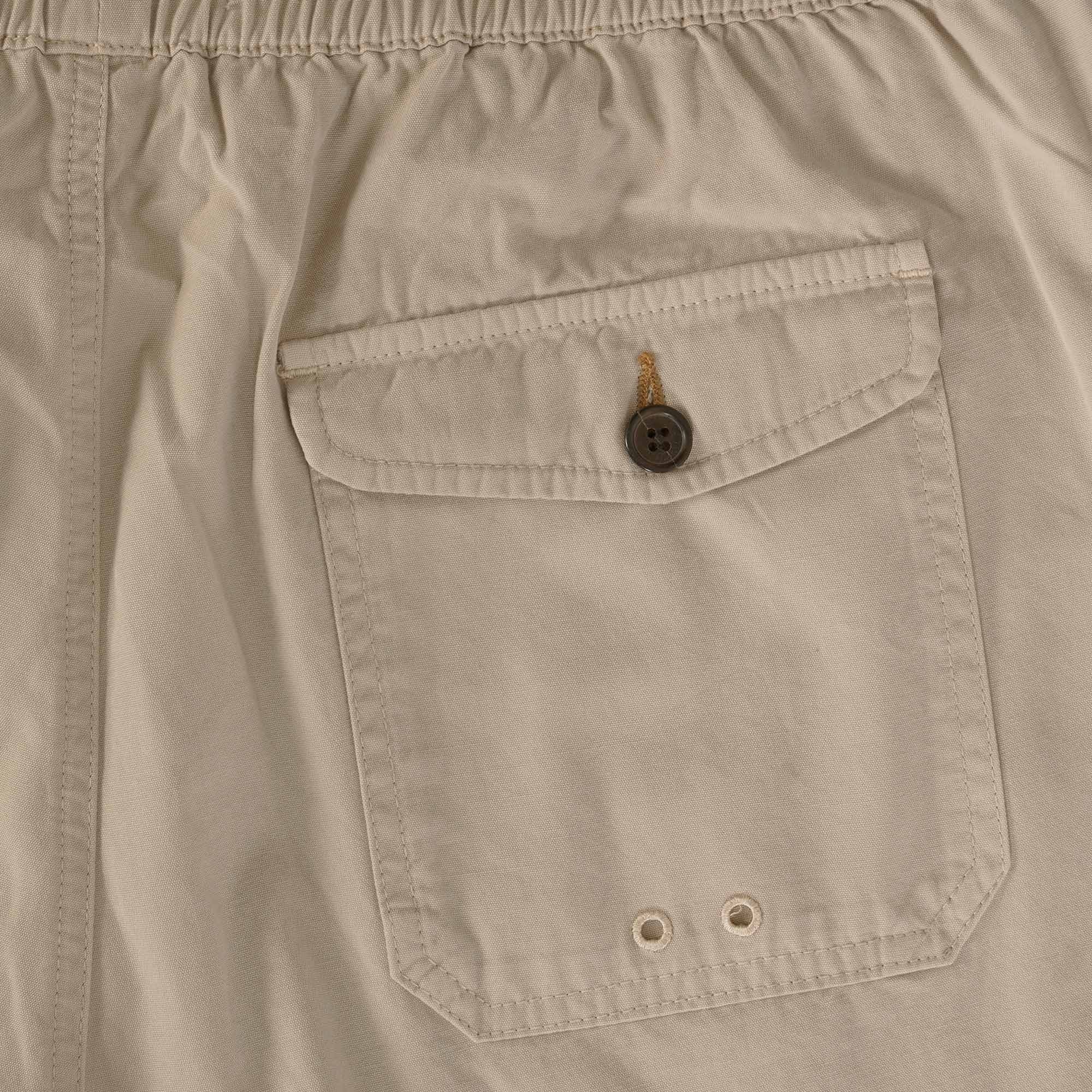Universal Works Canvas Beach Shorts - Sand