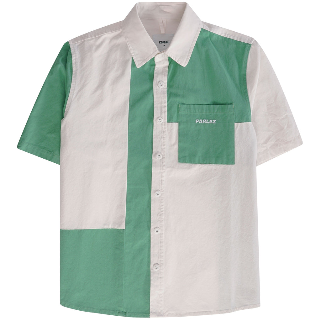 Parlez Solana Shirt - White/Aqua