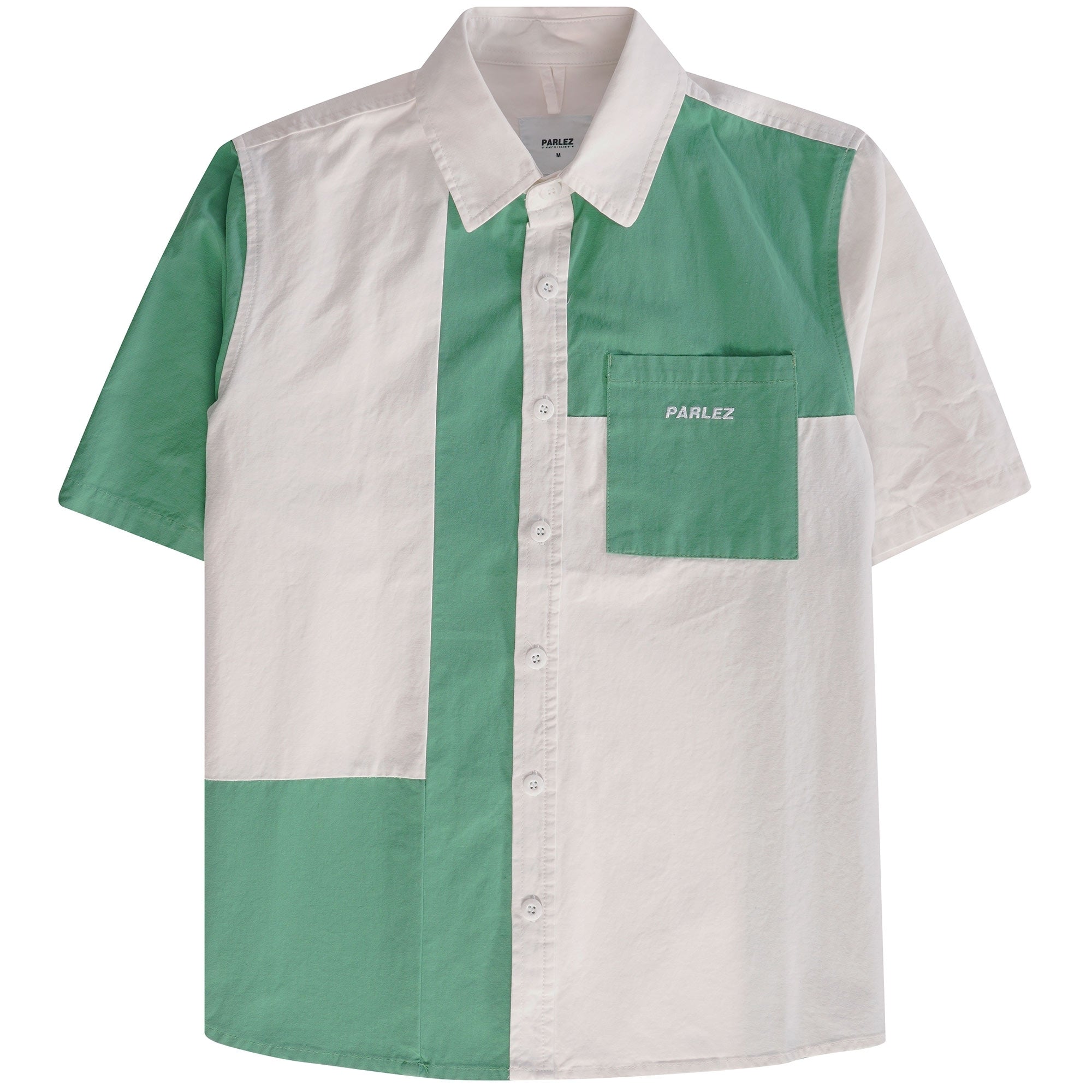 Parlez Solana Shirt - White/Aqua