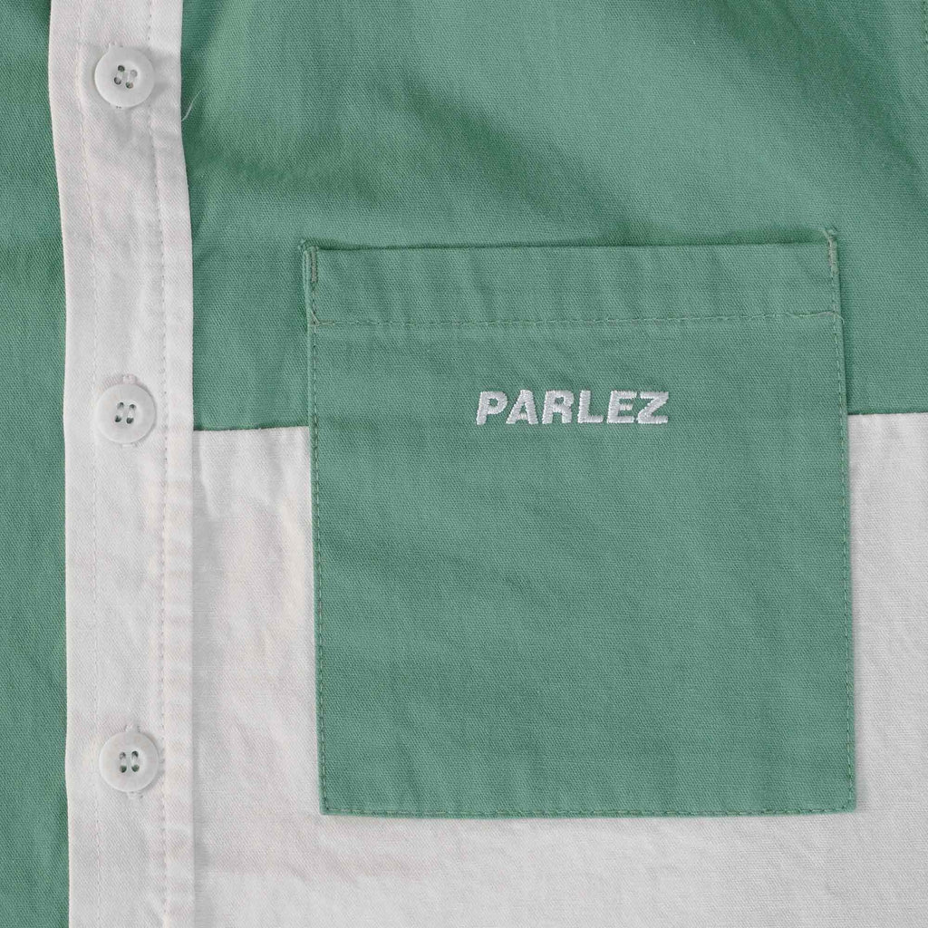 Parlez Solana Shirt - White/Aqua