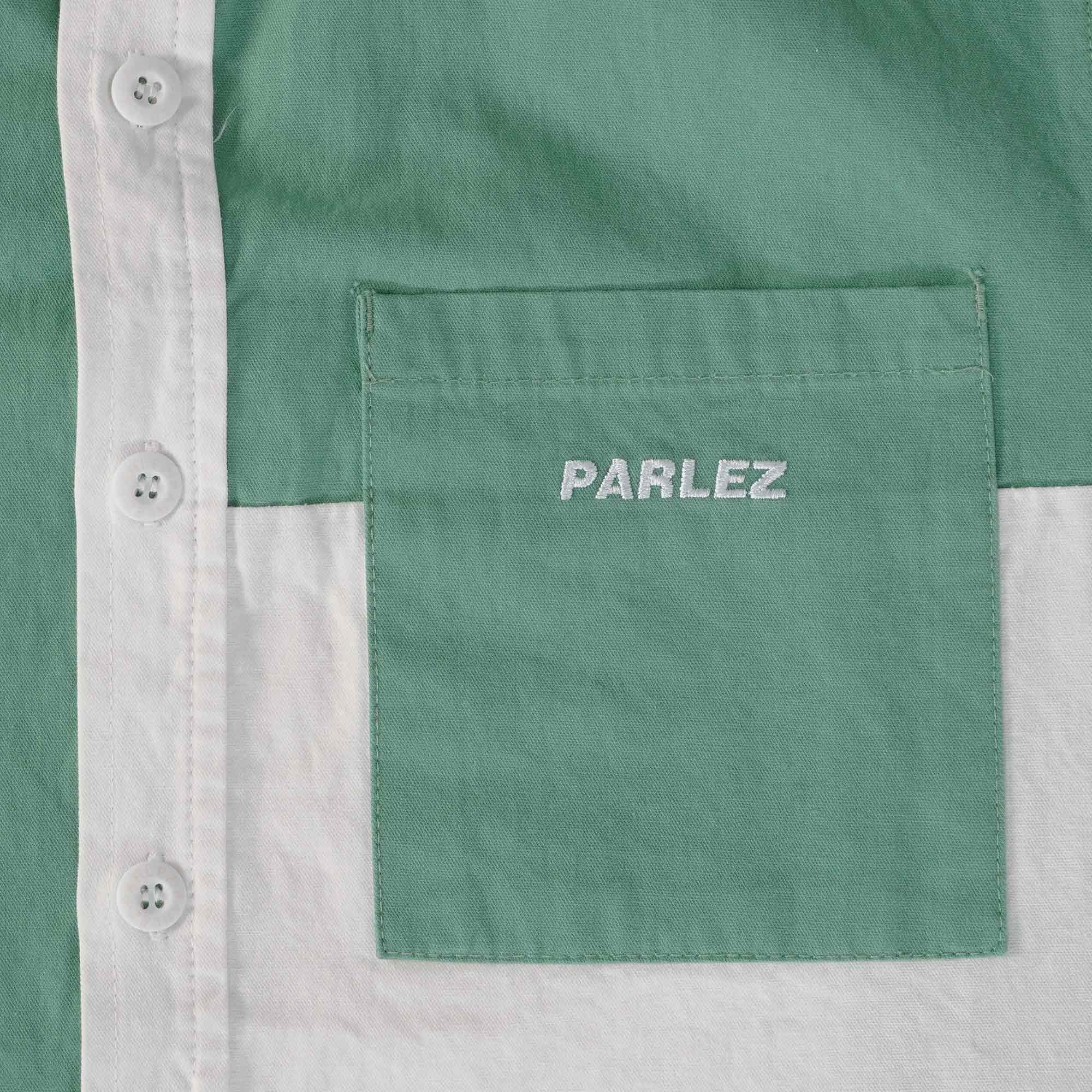 Parlez Solana Shirt - White/Aqua