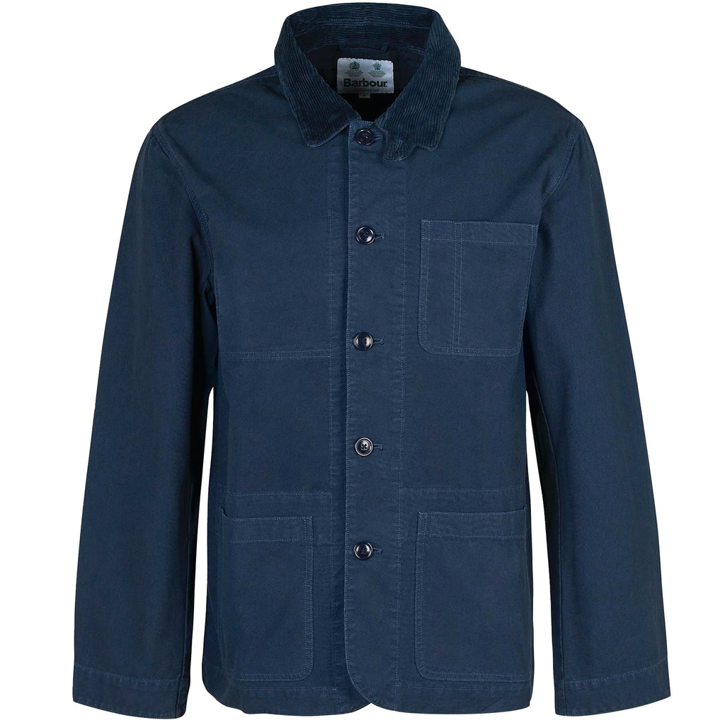 Barbour Chore Casual Jacket - Navy