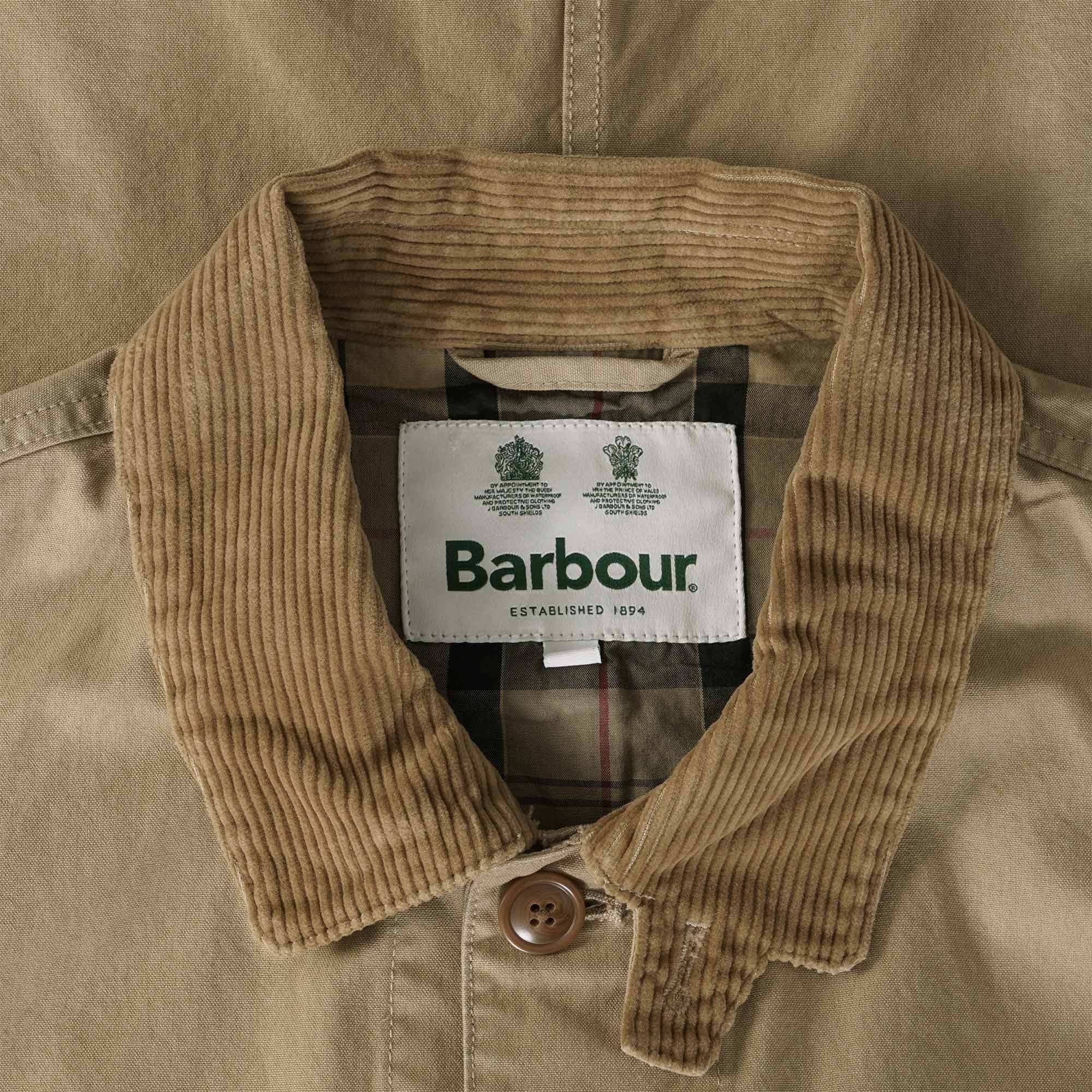 Barbour Chore Casual Jacket - Yellow