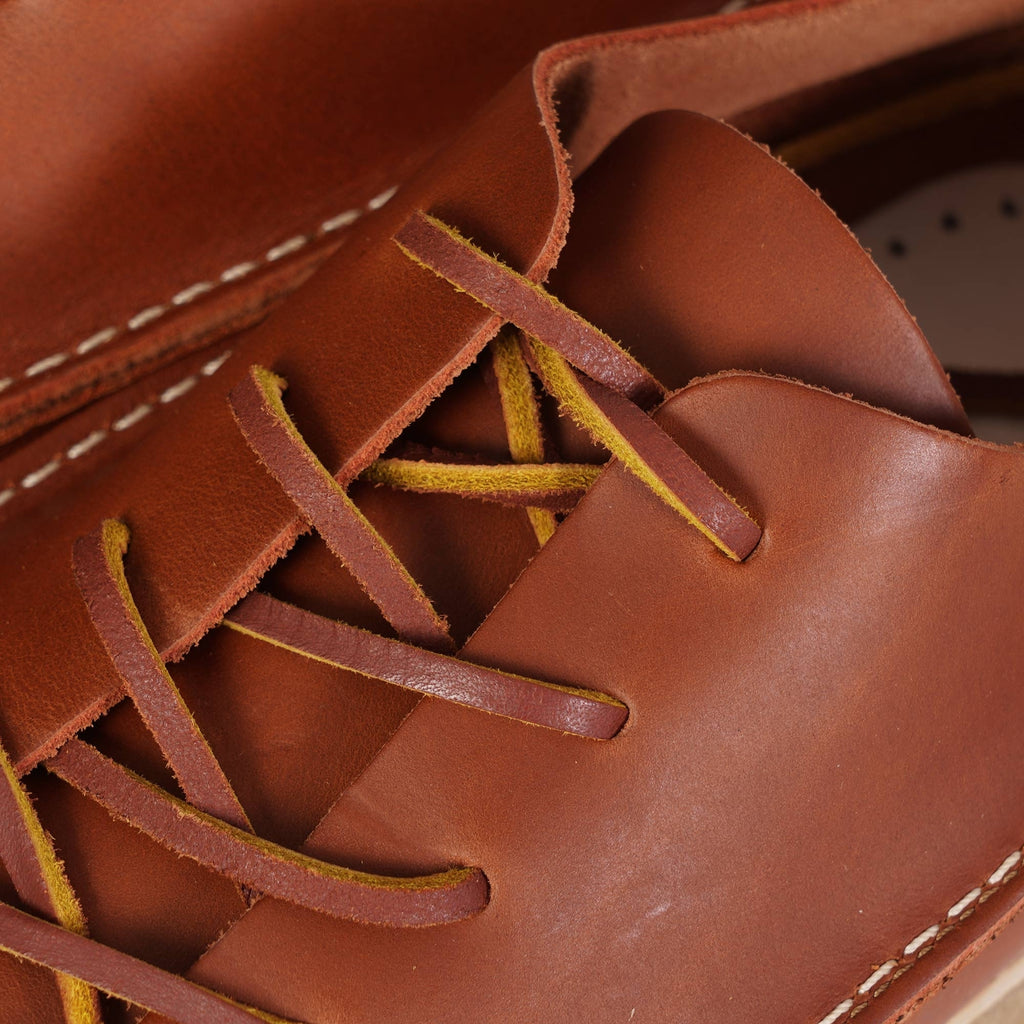 Yogi Finn Crepe Leather - Burnt Orange