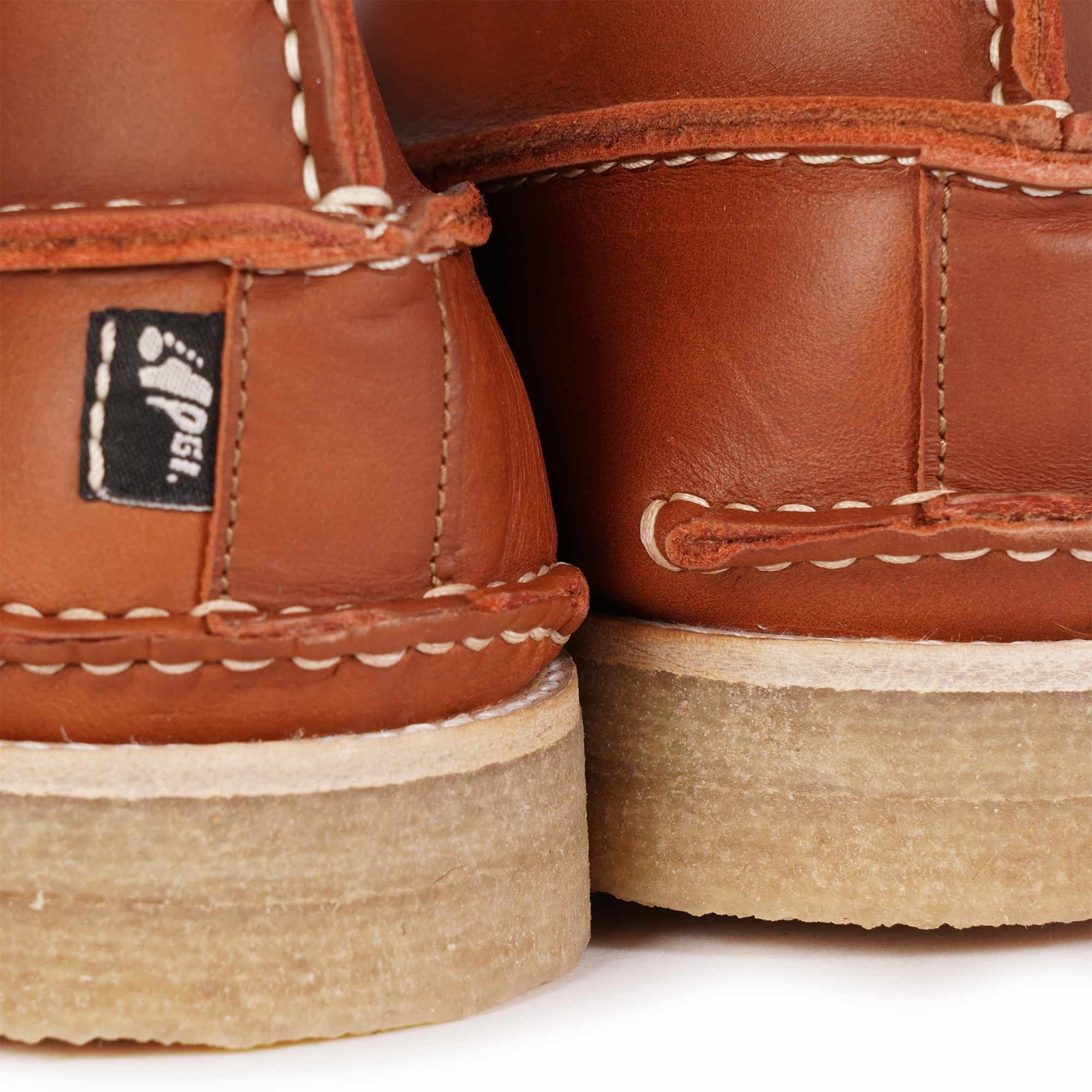 Yogi Finn Crepe Leather - Burnt Orange
